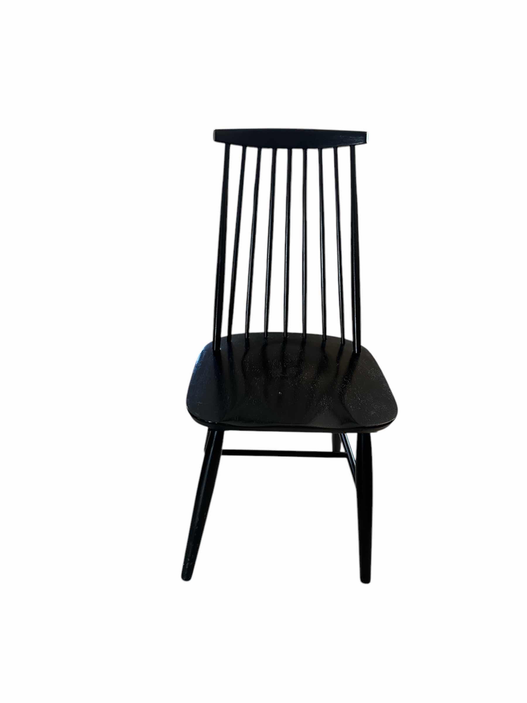Photo 1 of BLACK DINING CHAIR