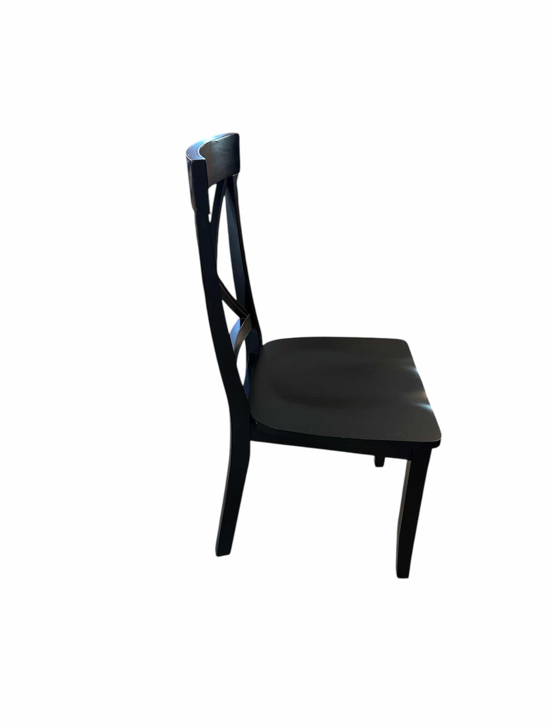 Photo 2 of BLACK DINING CHAIR