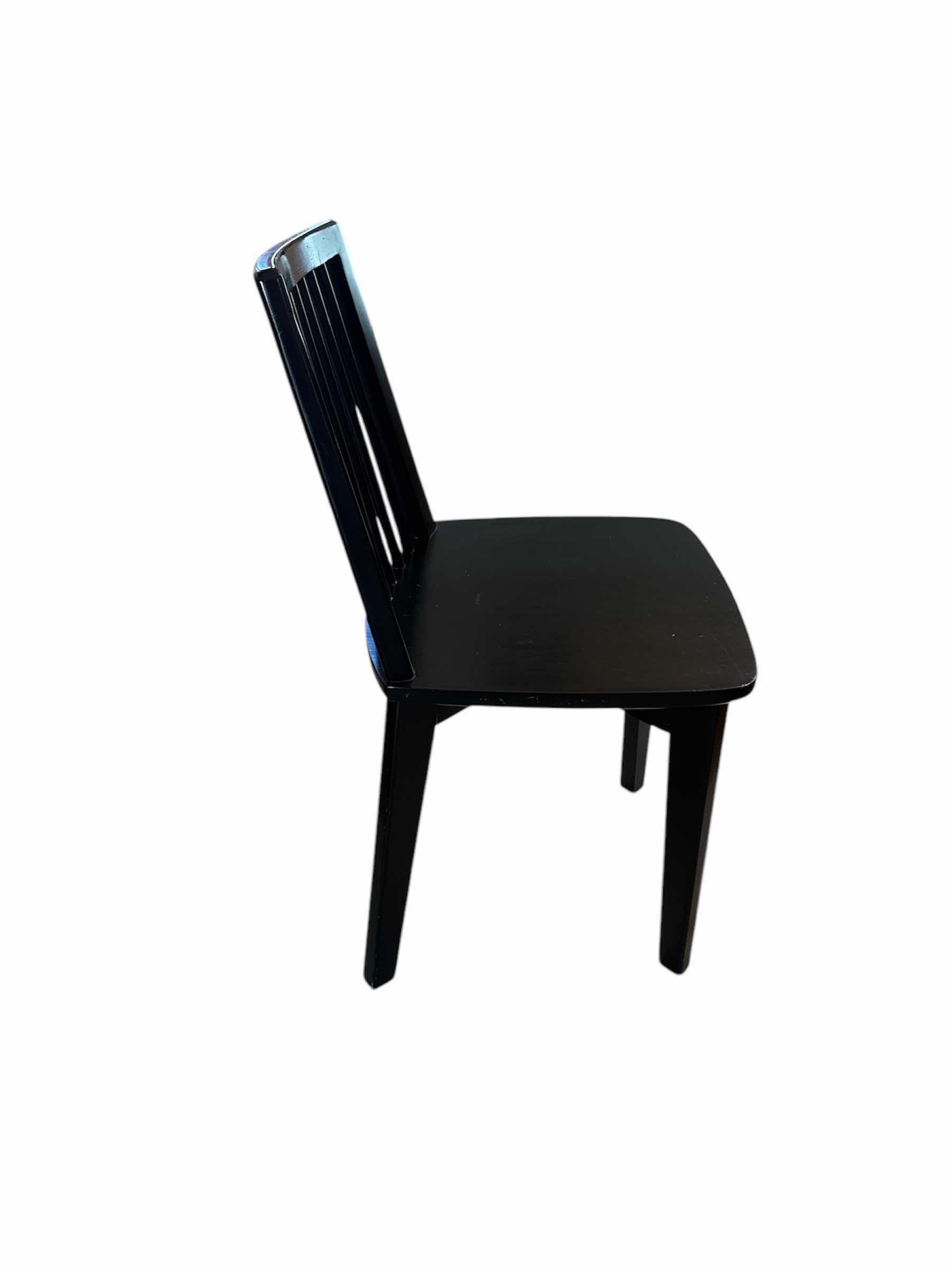 Photo 2 of BLACK DINING CHAIR