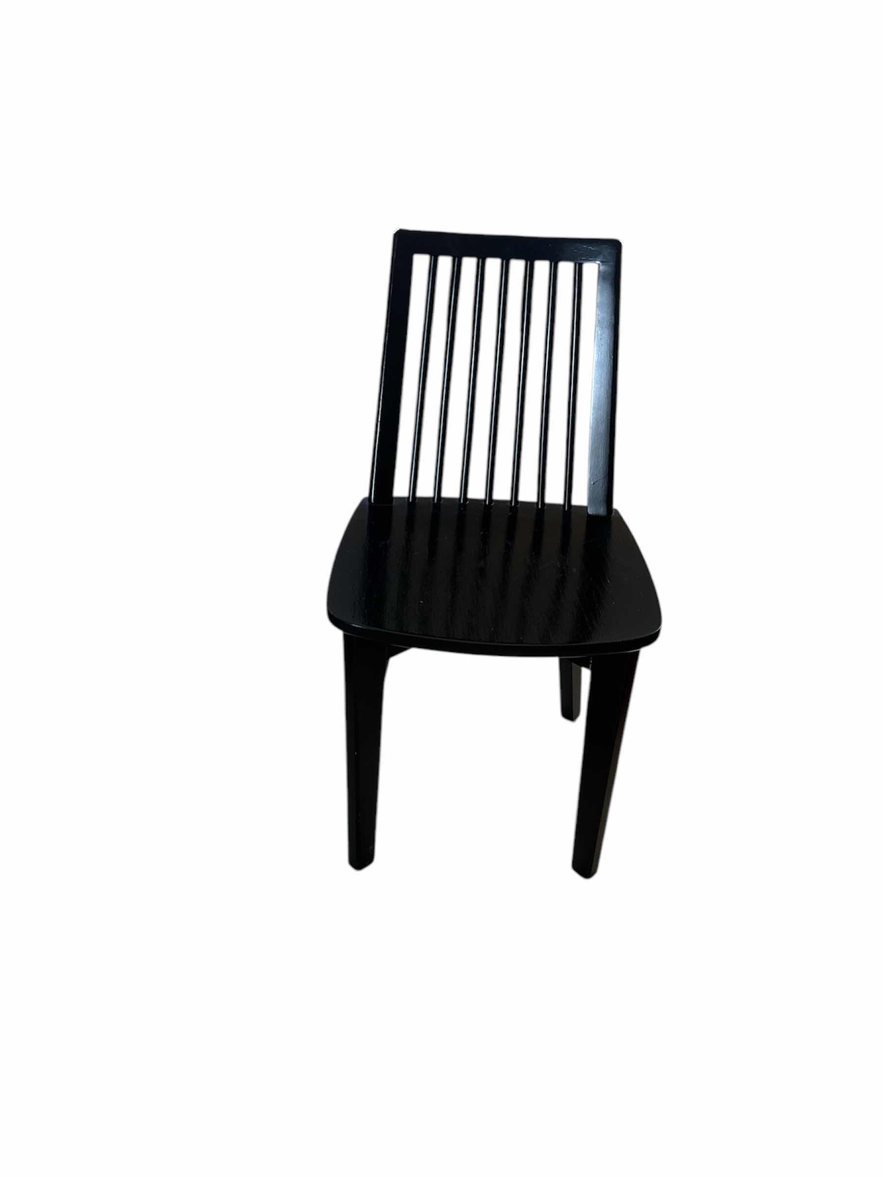 Photo 1 of BLACK DINING CHAIR