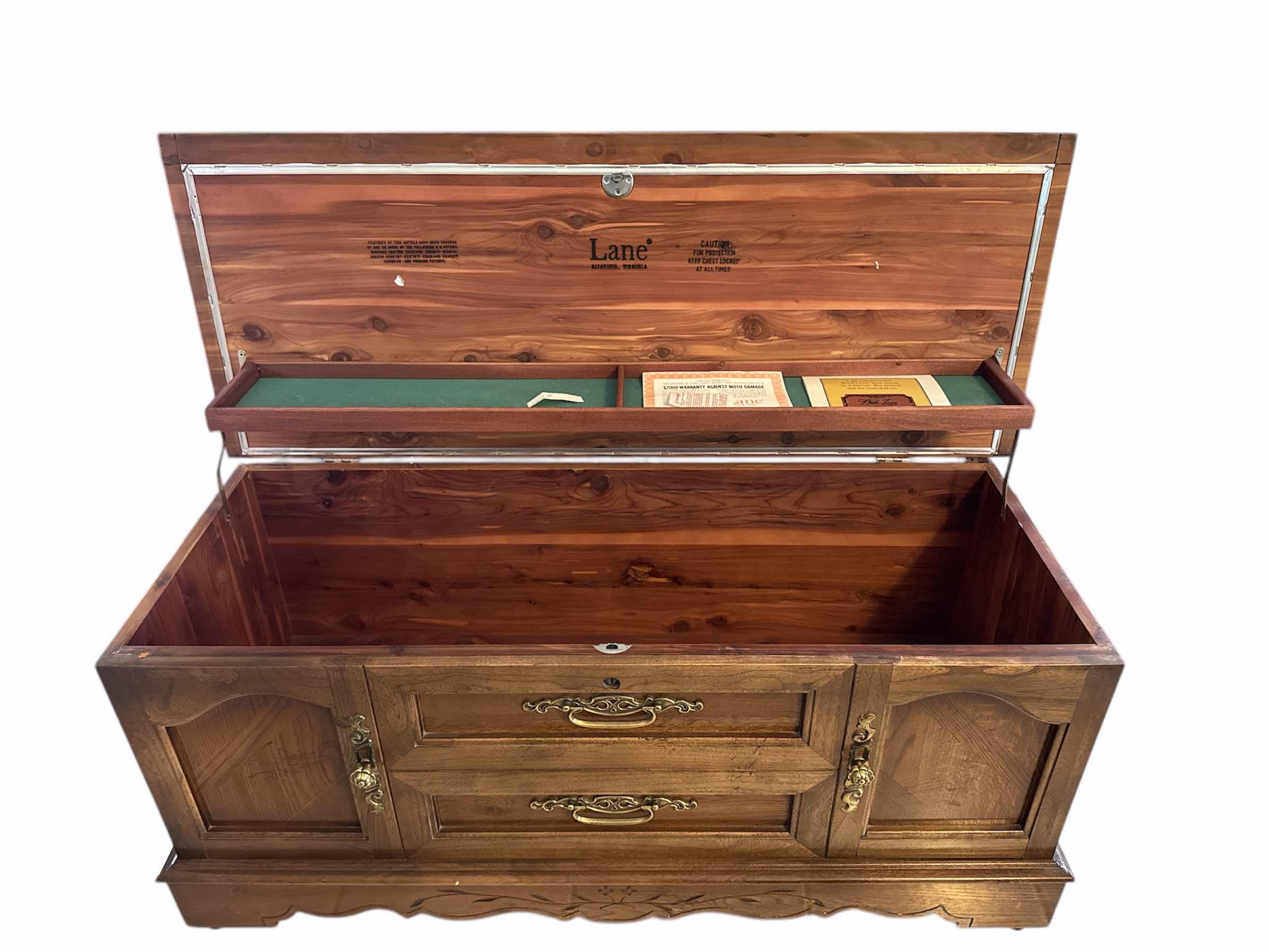 Photo 2 of LANE CEDAR HOPE CHEST - APPROX 54" X 24" X H26"