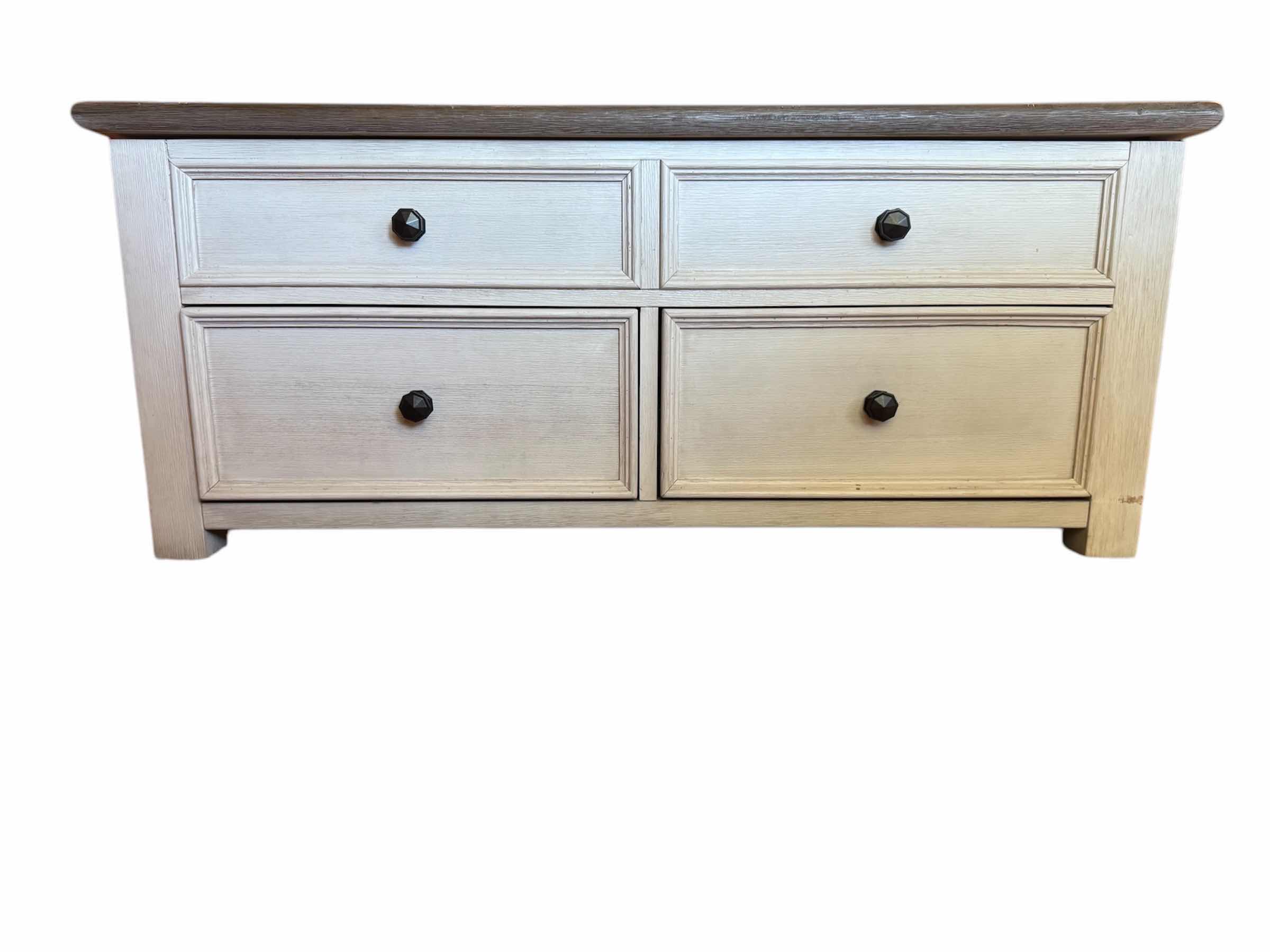 Photo 1 of ASHLEY BOLANBURG LIFT-TOP COFFEE TABLE, WHITE 
45” X 25.5” X H19.5”