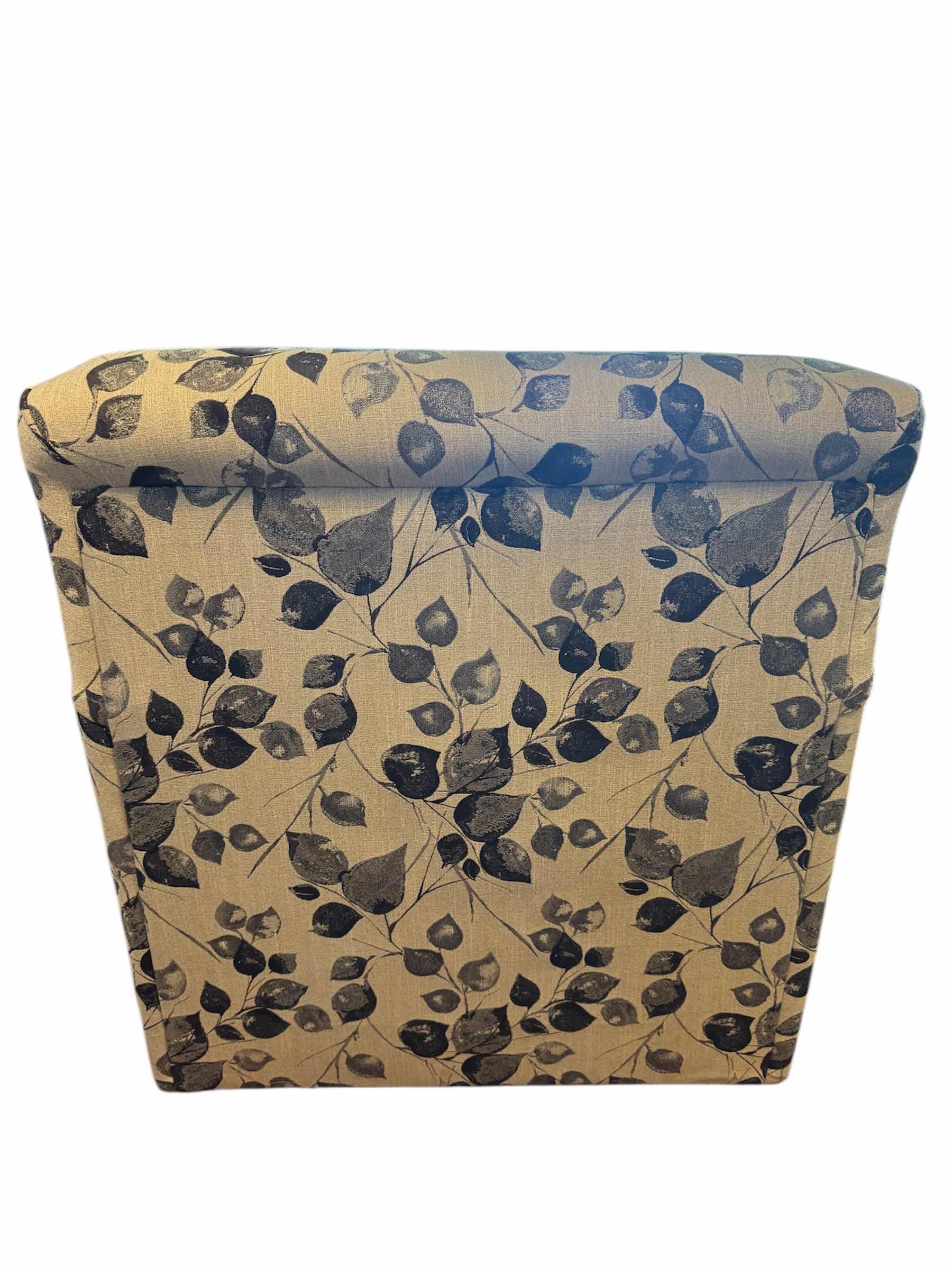 Photo 1 of ASHLEY FURNITURE ABNEY ACCENT SWIVEL CHAIR, VINE PATTERNED

34” X 34” X H36”