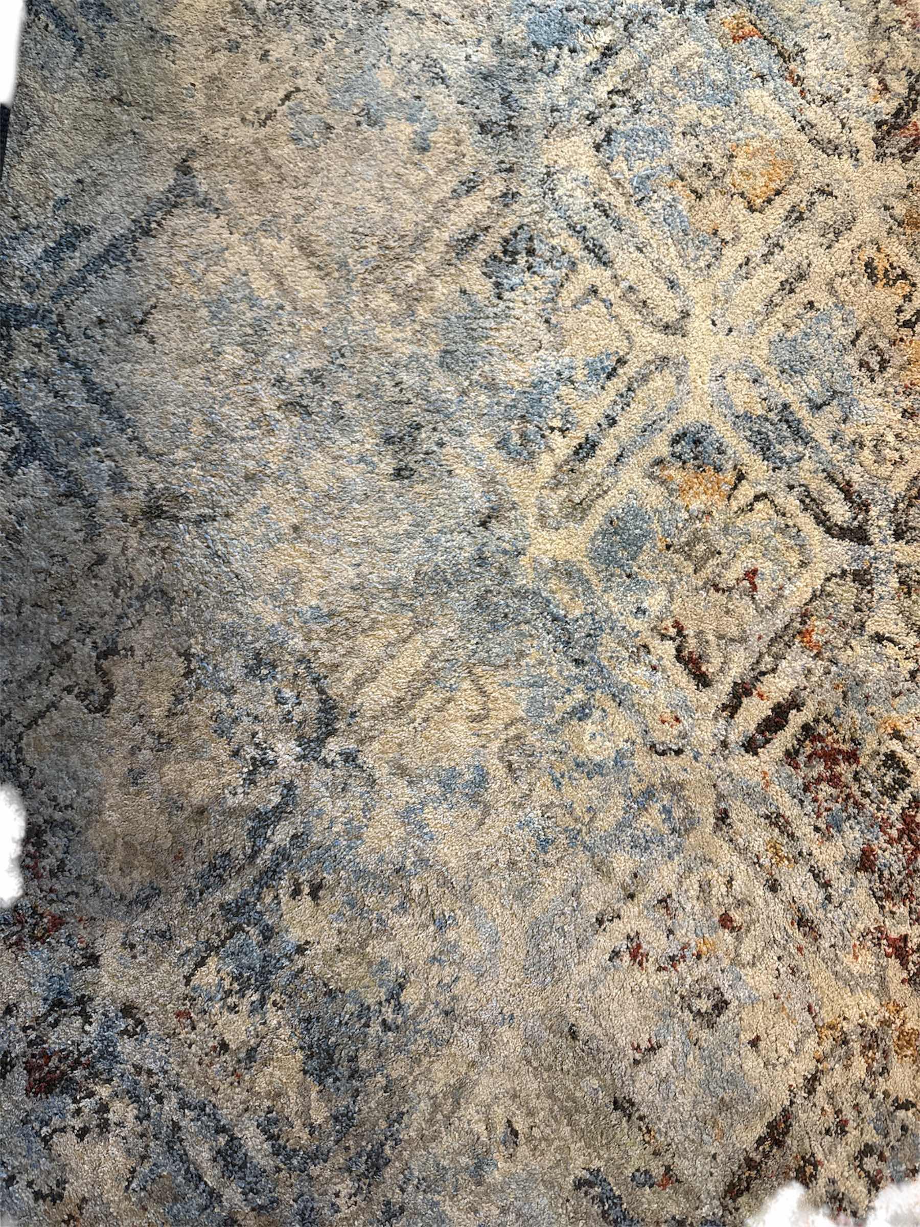 Photo 1 of 8’ X 11’ ABSTRACT AREA RUG