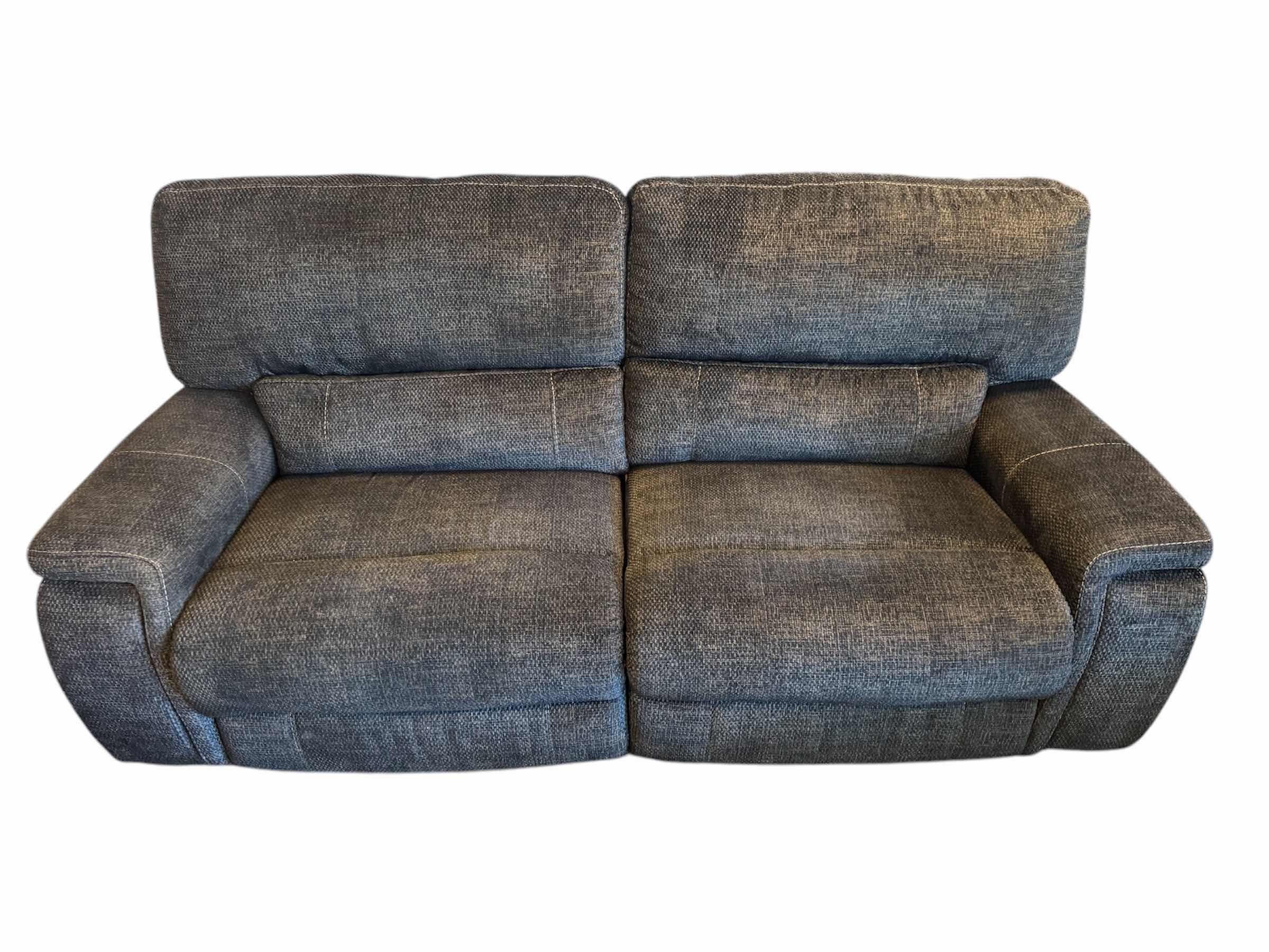 Photo 3 of REMY POWER LOVESEAT, DUAL POWER MOTION, EASY RECLINE, USB PORTS ON EACH SIDE, PILLOWS INCLUDED 

80” X 33” X H40”