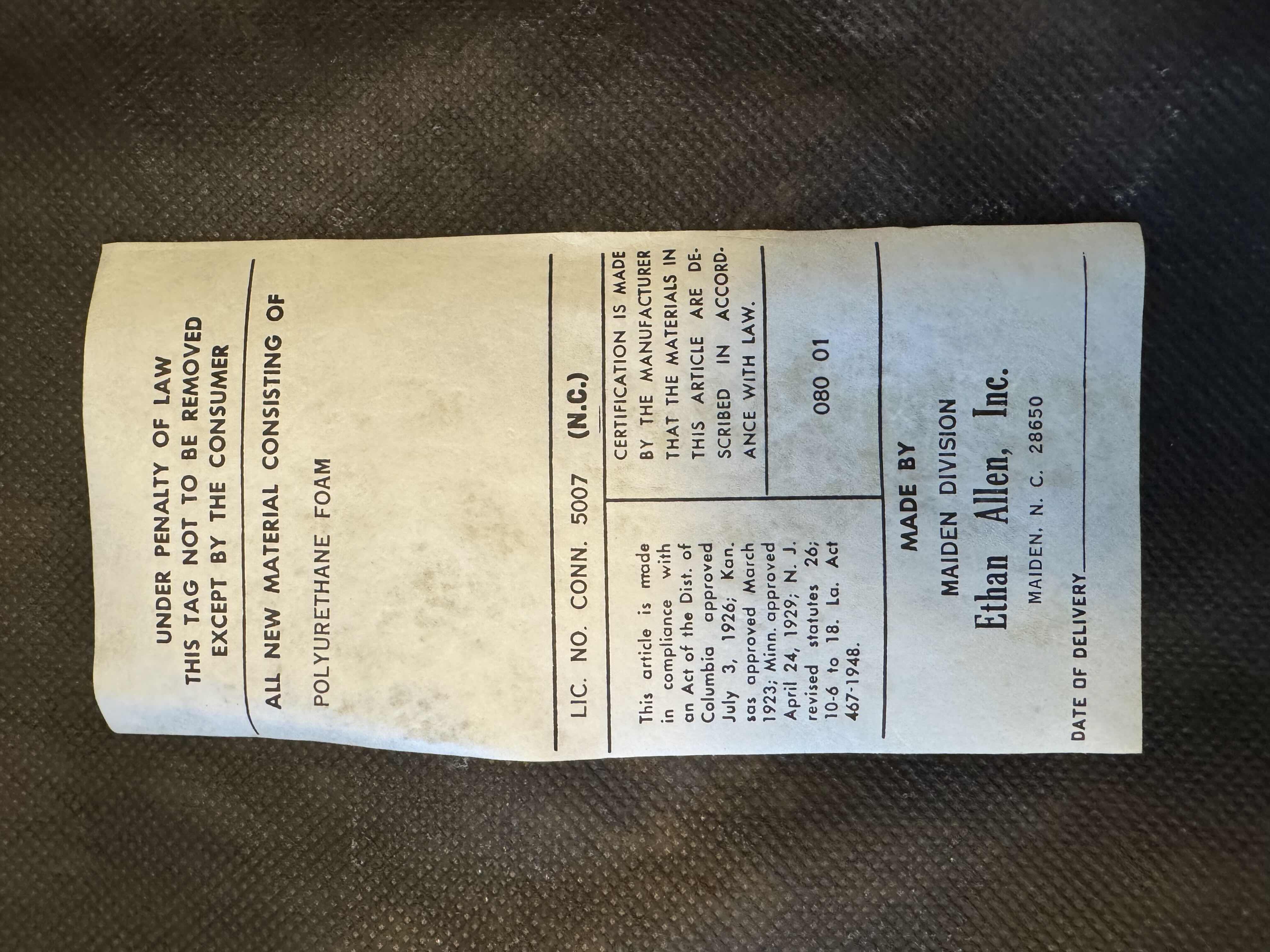 Photo 1 of ETHAN ALLEN, CHERRYWOOD GEORGIAN STYLE BENCH

18” X 16” X H19”