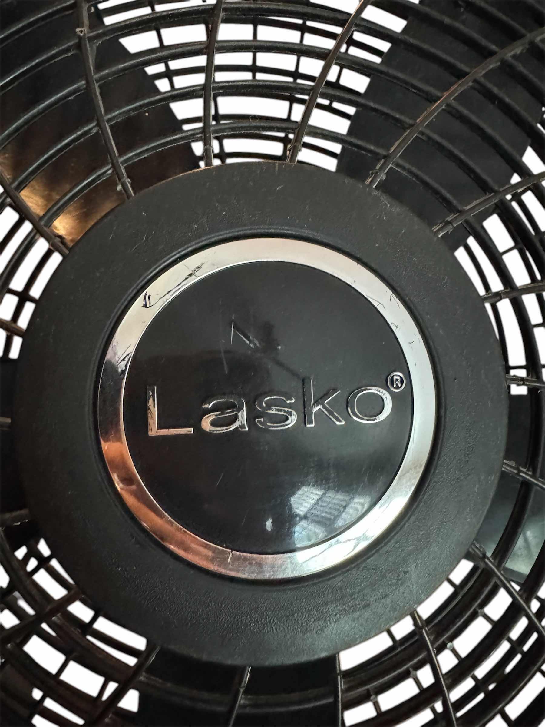 Photo 1 of LASKO CYCLONE PEDESTAL FAN, H18”BLACK