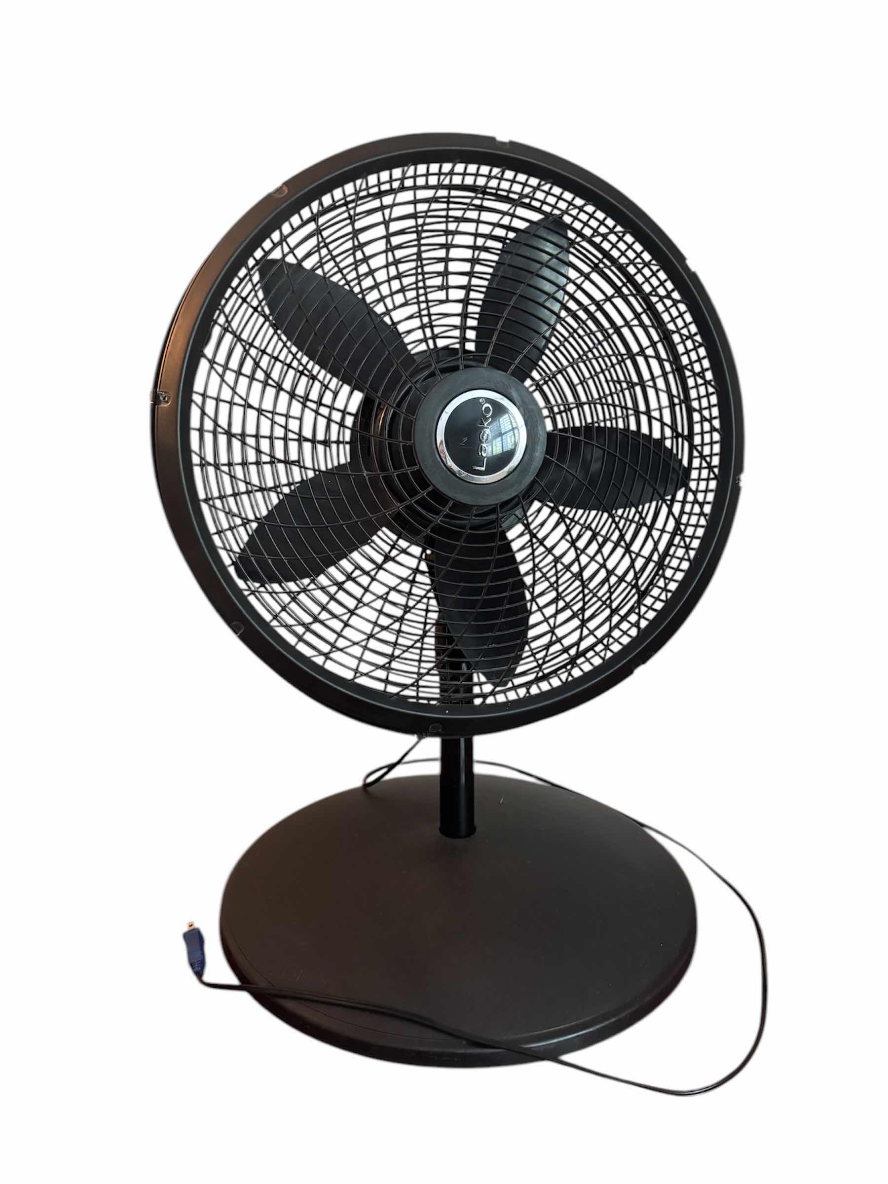 Photo 1 of LASKO CYCLONE PEDESTAL FAN, H18”BLACK