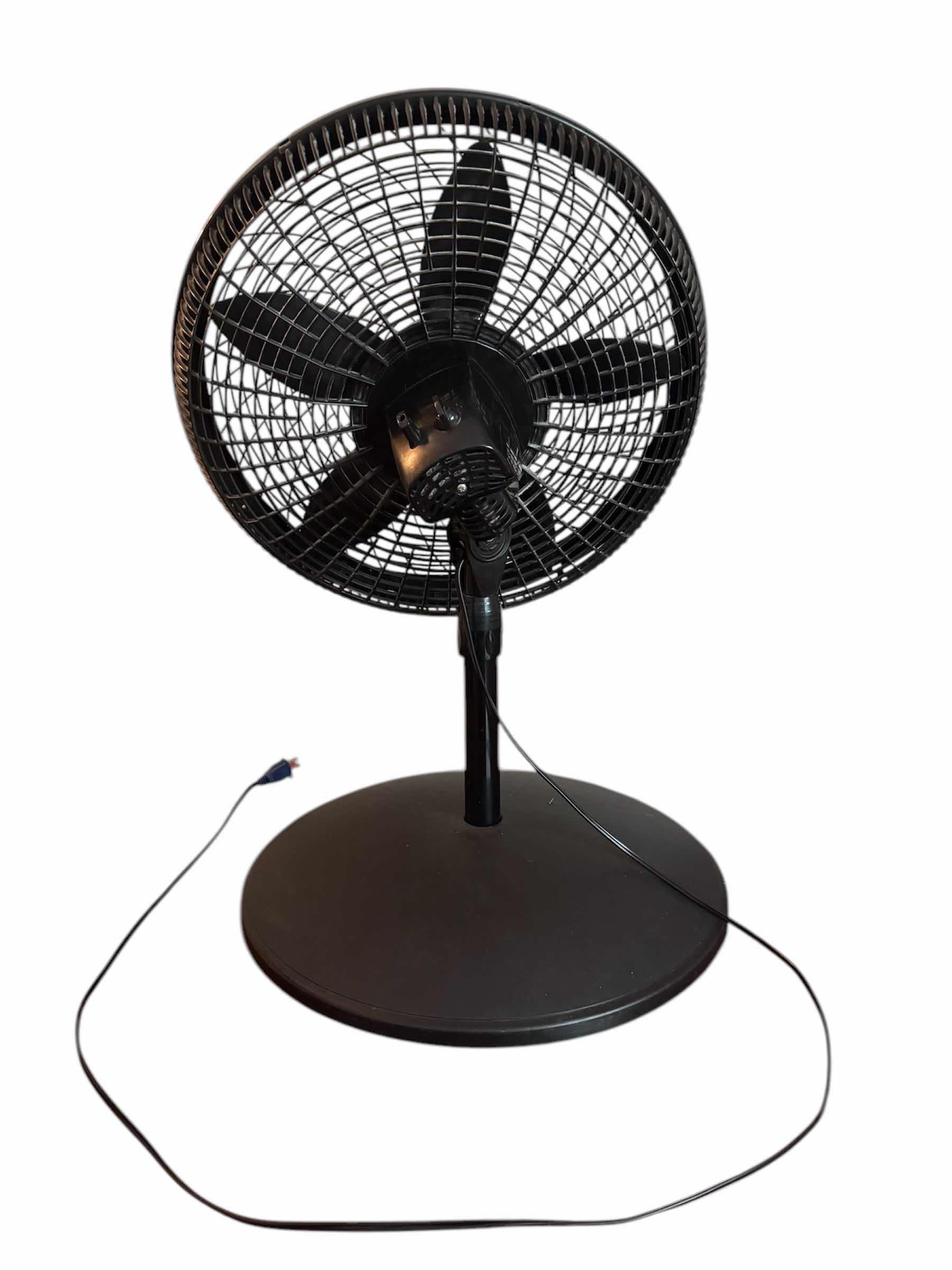 Photo 2 of LASKO CYCLONE PEDESTAL FAN, H18”BLACK