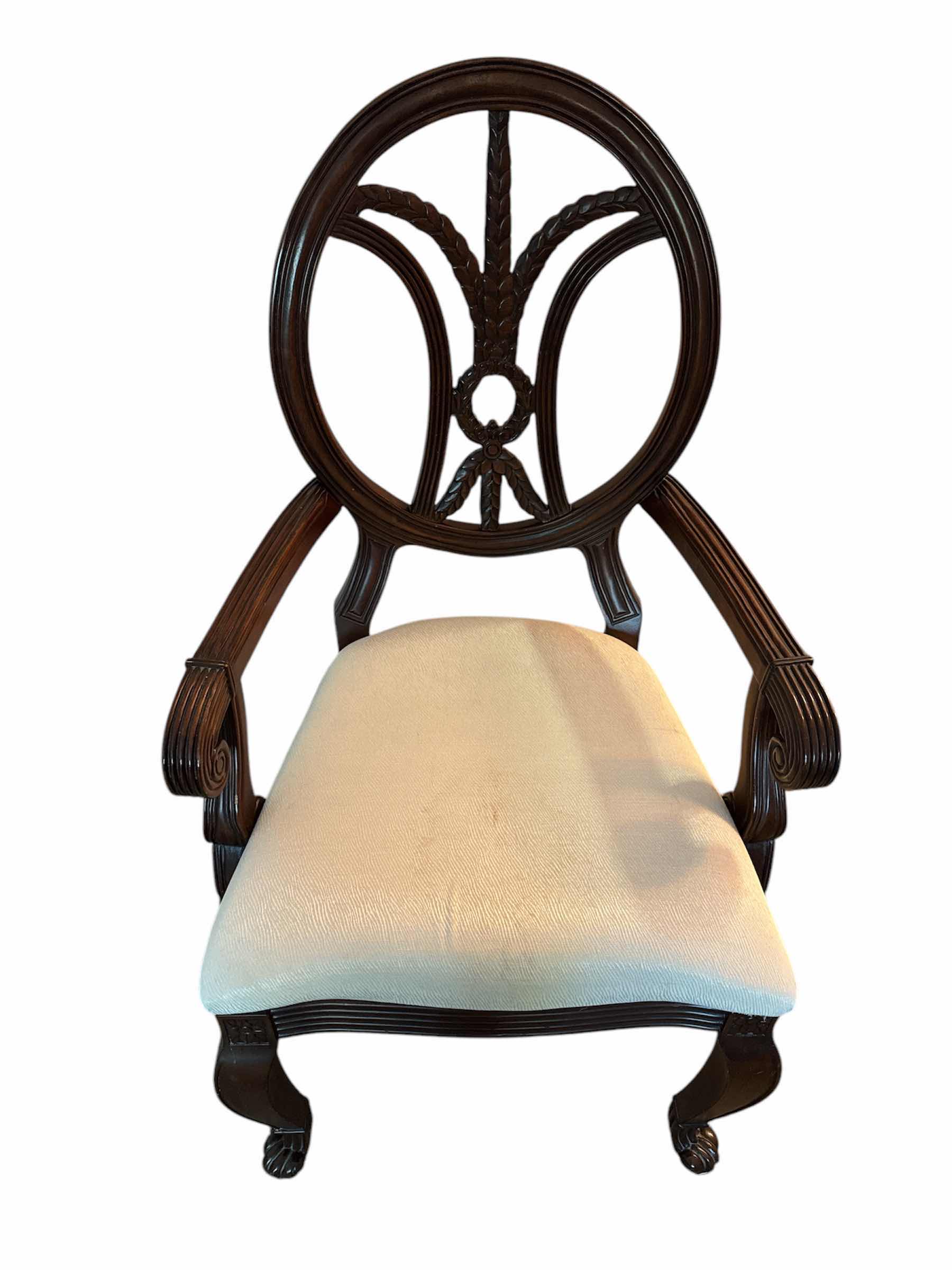 Photo 1 of CLAW FOOT DINING CHAIR