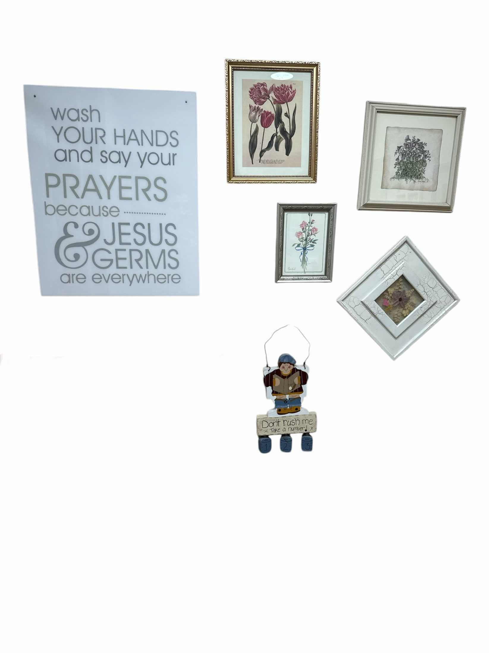 Photo 3 of 11- WALL ARTWORK AND SHELF