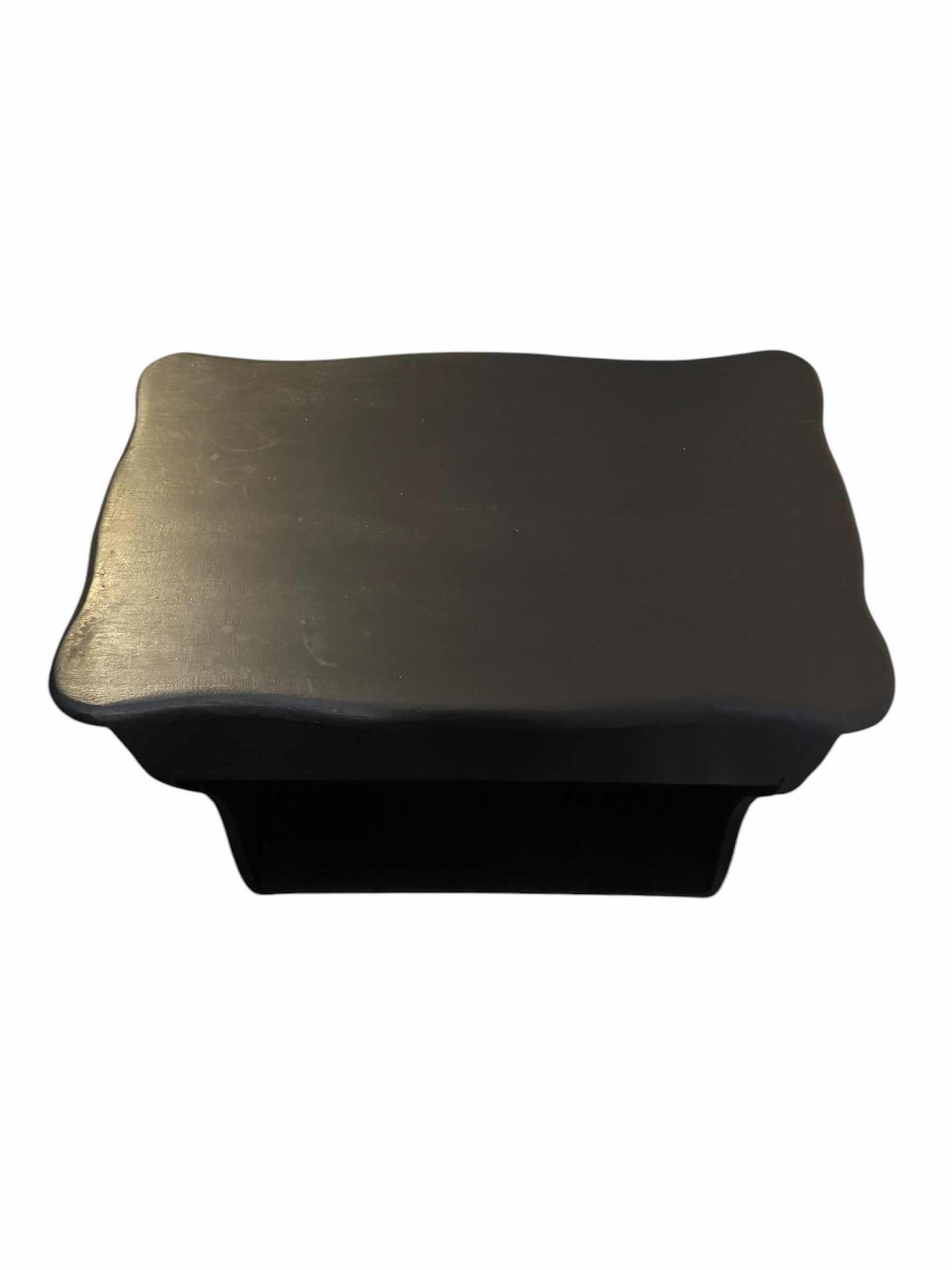 Photo 4 of VINTAGE WOODEN NIGHTSTAND, BLACK 

25” X 15” X H25”