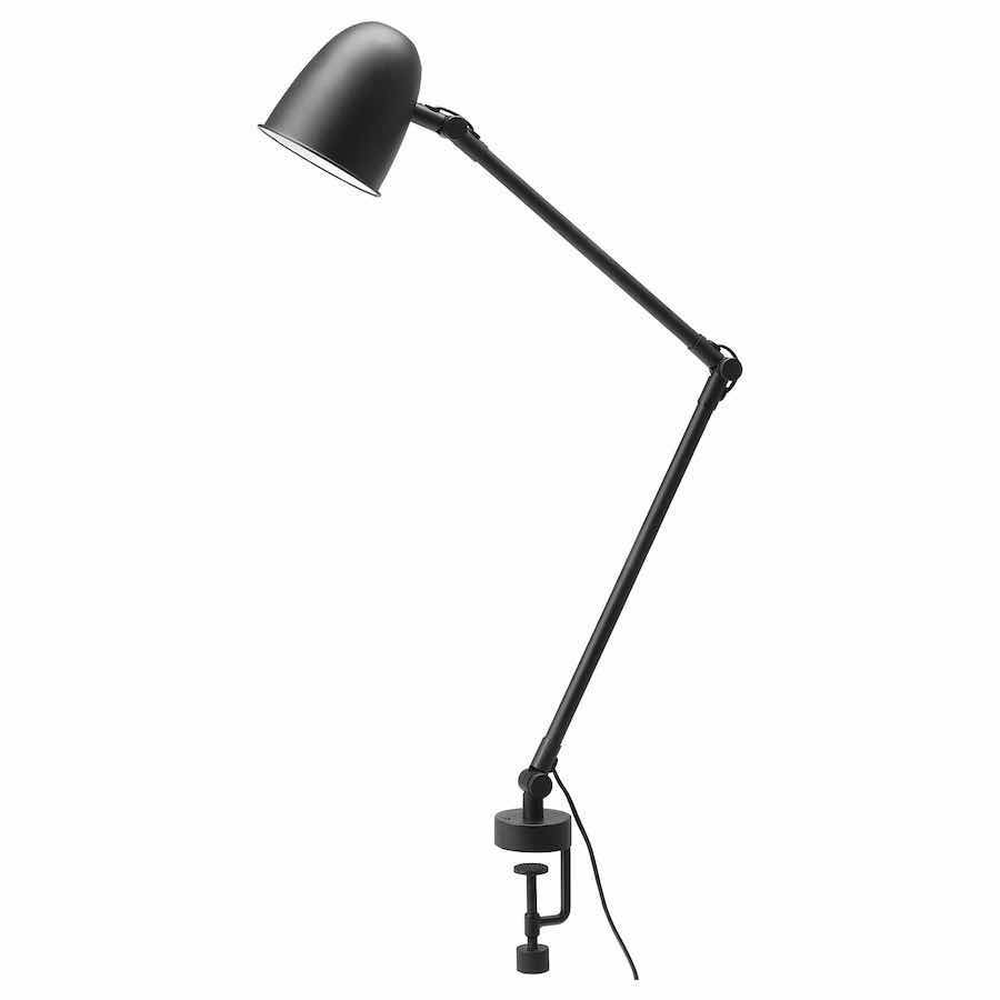 Photo 1 of IKEA, SKURUP DESK/ WORK LAMP. LAMP ONLY, BLACK

H37”