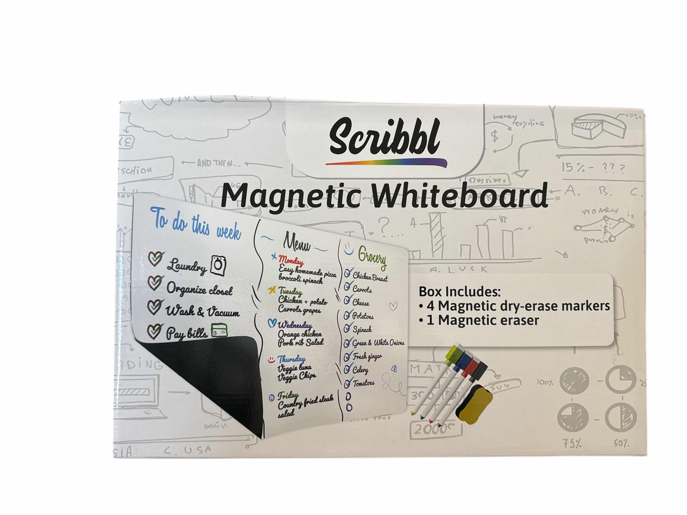 Photo 2 of BRAND NEW CASE OF SCRIBBL MAGNETIC WHITE BOARD