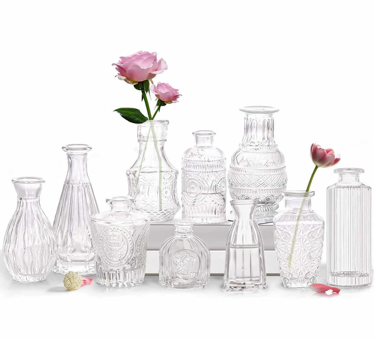 Photo 1 of BRAND NEW CASE OF BUD VASES