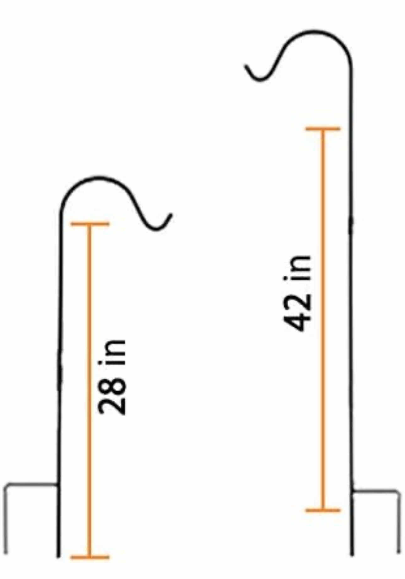 Photo 1 of BRAND NEW CASE OF HOME-X 48” ADJUSTABLE HEIGHT IN-GROUND SHEPHERDS  HOOK
