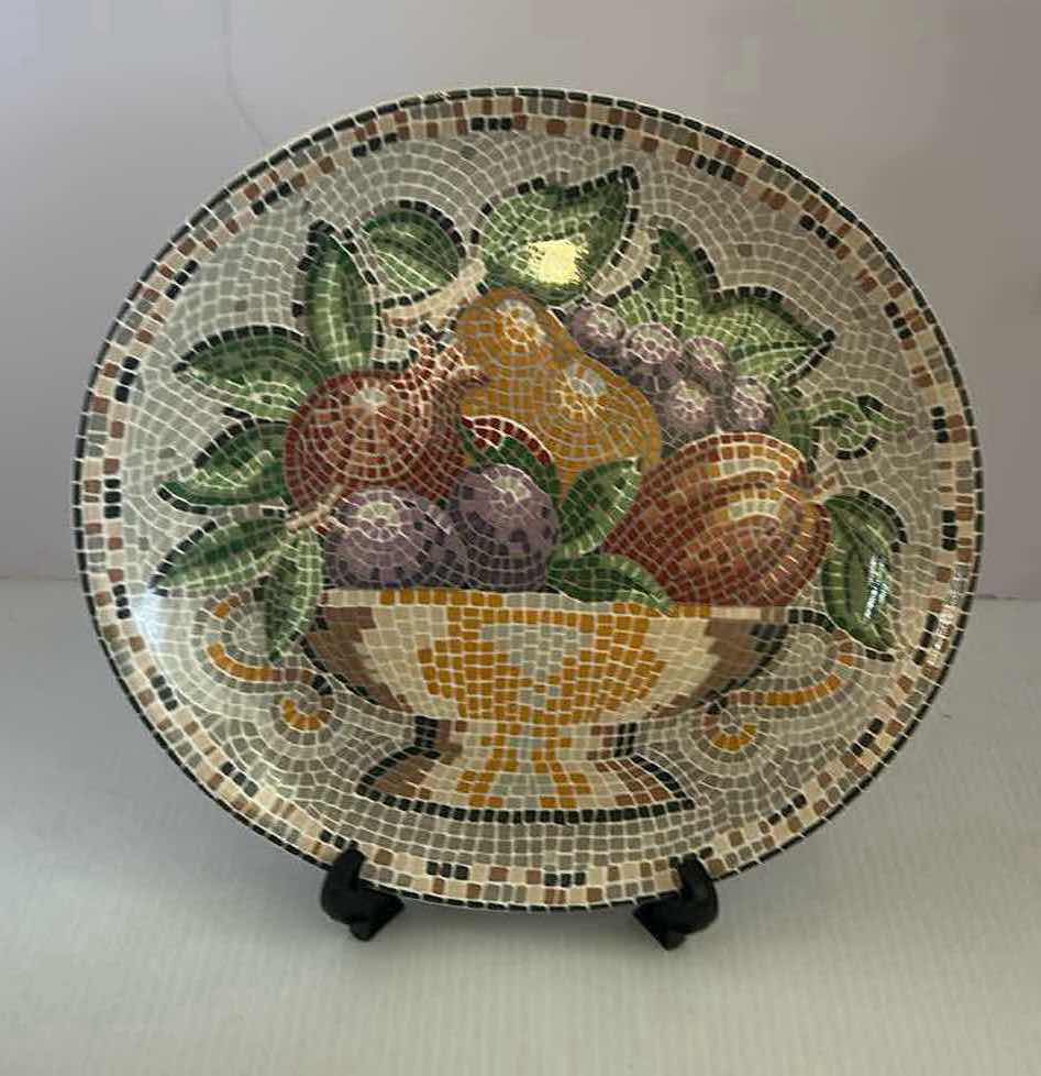 Photo 1 of 9- ZOEY BY SANGO MOSAIC DESIGN DINNER PLATES