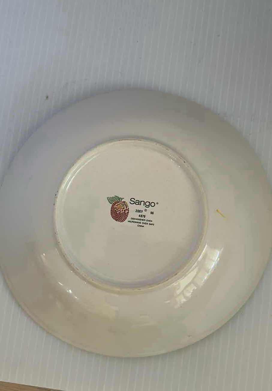 Photo 1 of 9-SANGO ZOEY OVAL 8” SOUP SALAD W MOSAIC DESIGN