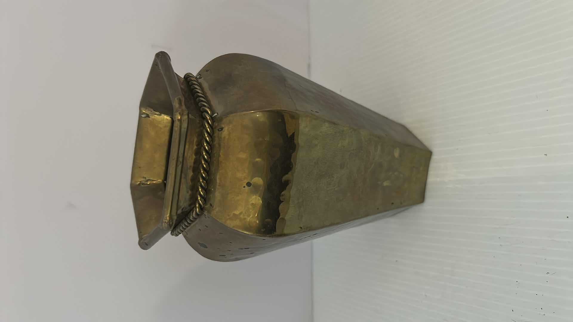 Photo 1 of 3- BRASS PLANTER VASE SMALL BOWL