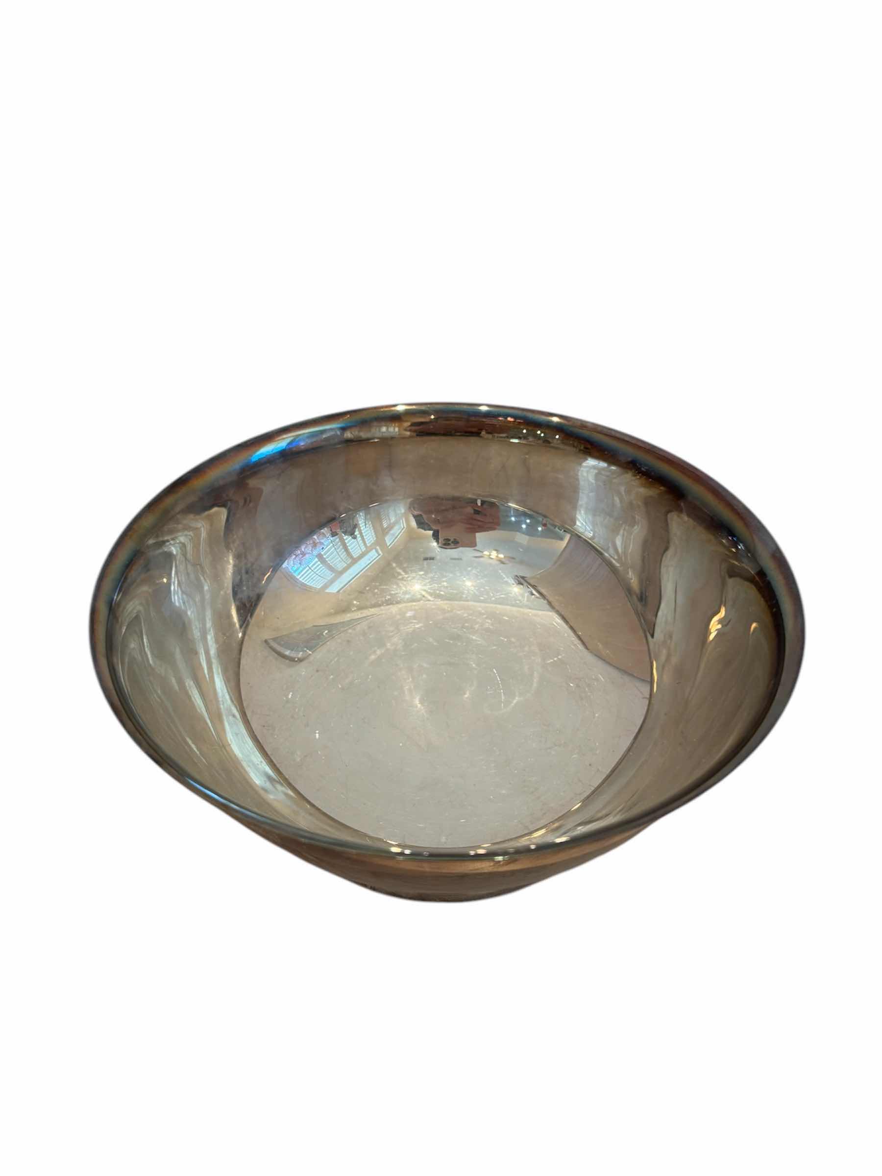 Photo 5 of 3- VINTAGE ANTIQUE SERVING BOWLS, SILVER AND COPPER 

7.5” X H4”
8” X H4”
6.5” X H3”