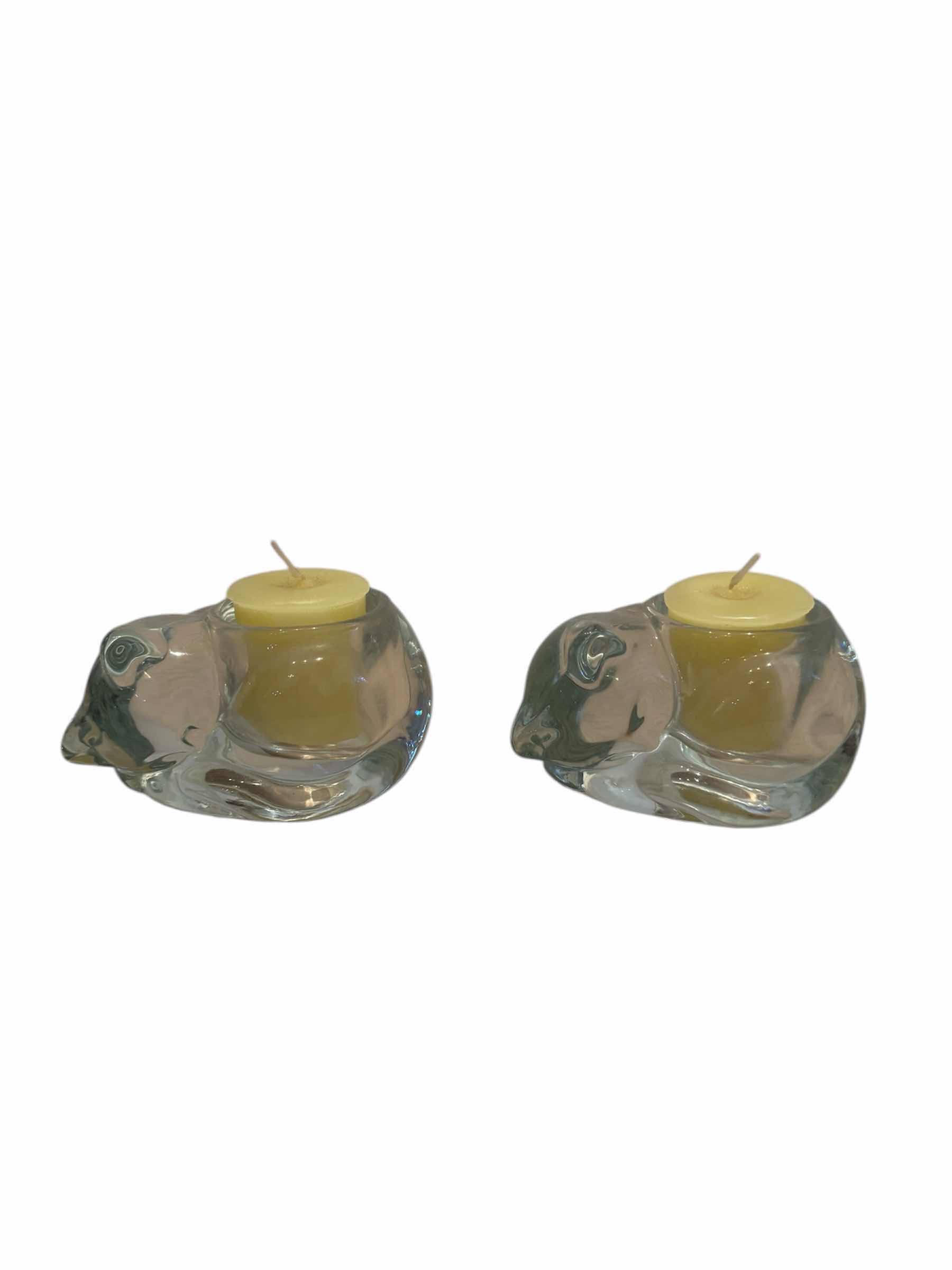 Photo 1 of 5- CAT DECORATIVE ITEMS, HOME DECOR, ARTWORK, CANDLE HOLDERS

GRAY CERAMIC CAT
H11.75”

BLACK CERAMIC CATS
2* H10.25”

CANDLE HOLDERS
2*5” X H2.75”