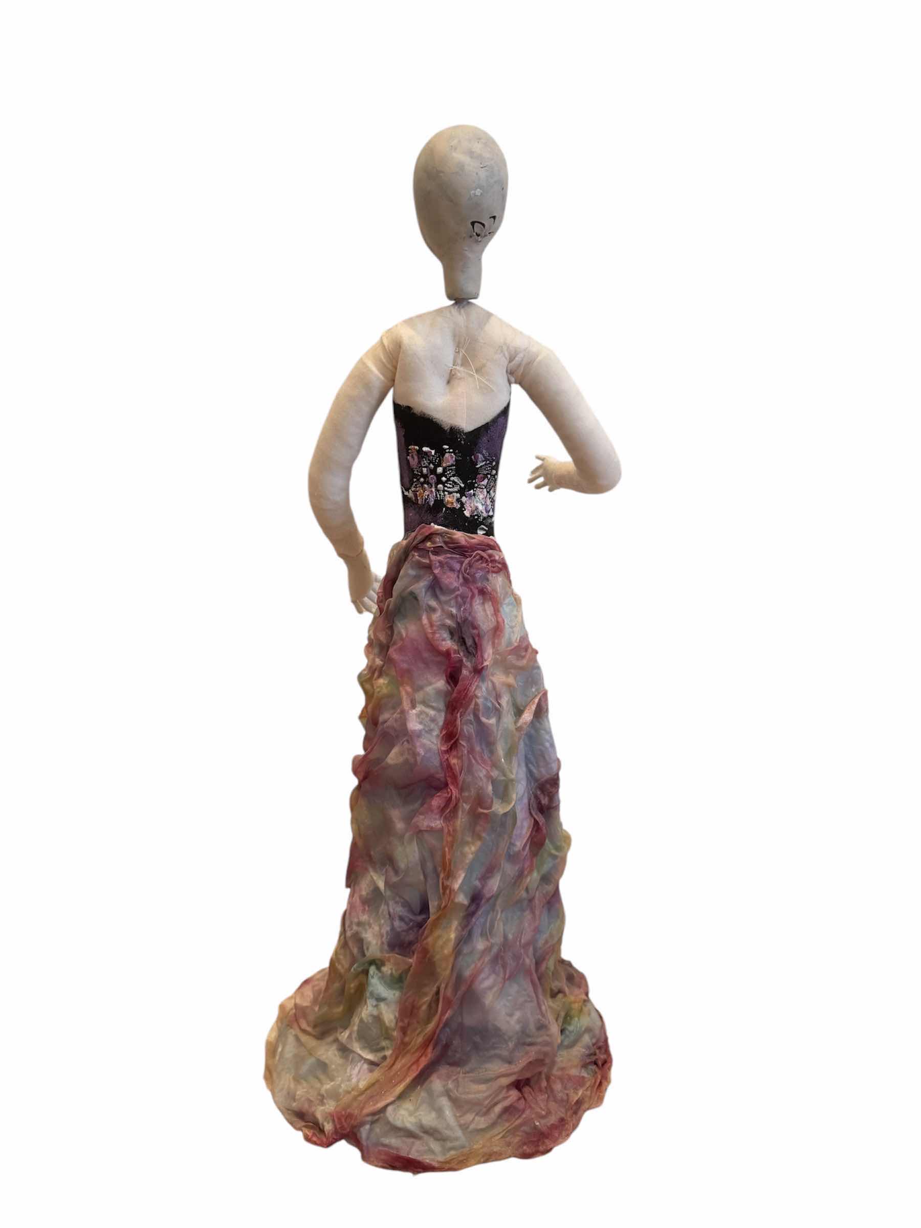 Photo 3 of 3- ARTWORK, HOME DECOR, UNFINISHED FASHION DOLL, SAND TIMER, VINTAGE MANNEQUIN CAGE JEWELRY HOLDER

DOLL
H21.75”

JEWELRY HOLDER
H18”

SAND TIMER
H5.5”