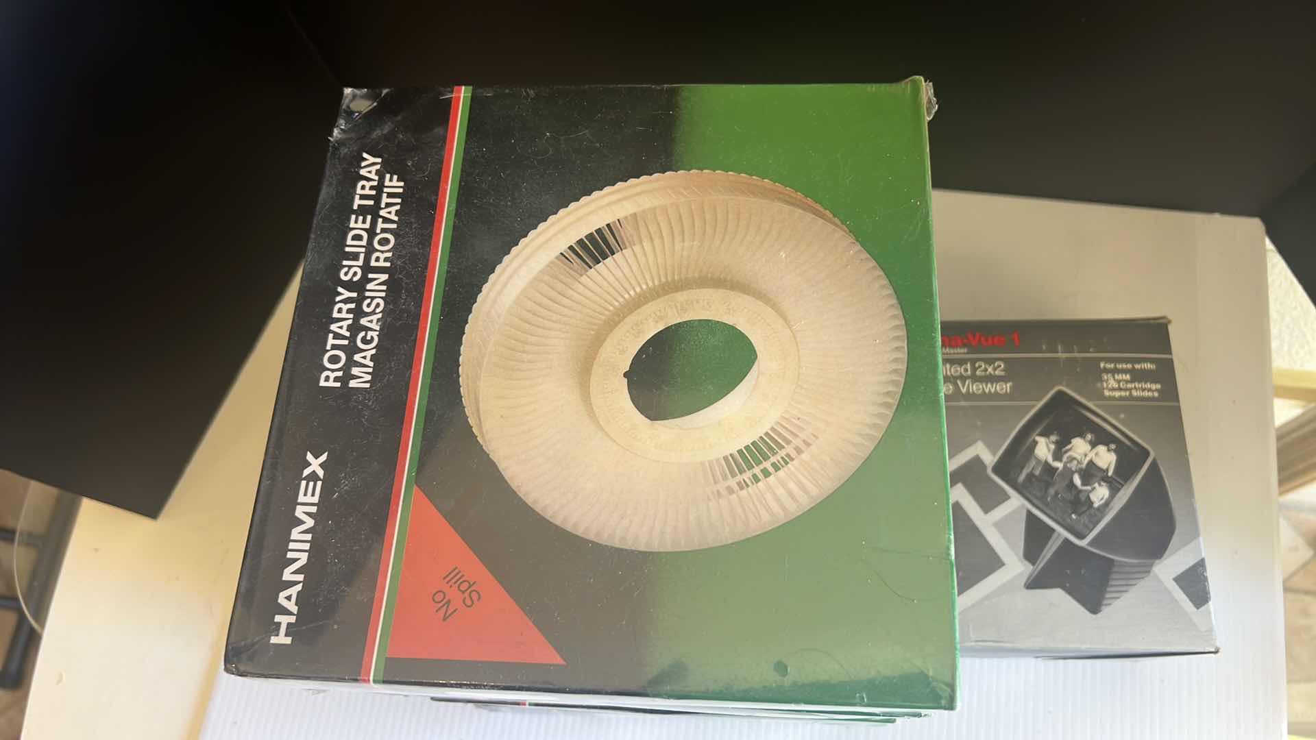 Photo 1 of SET OF 5 ROTARY SLIDE TRAY AND 1 LIGHTED 2X2 SLIDE VIEWER