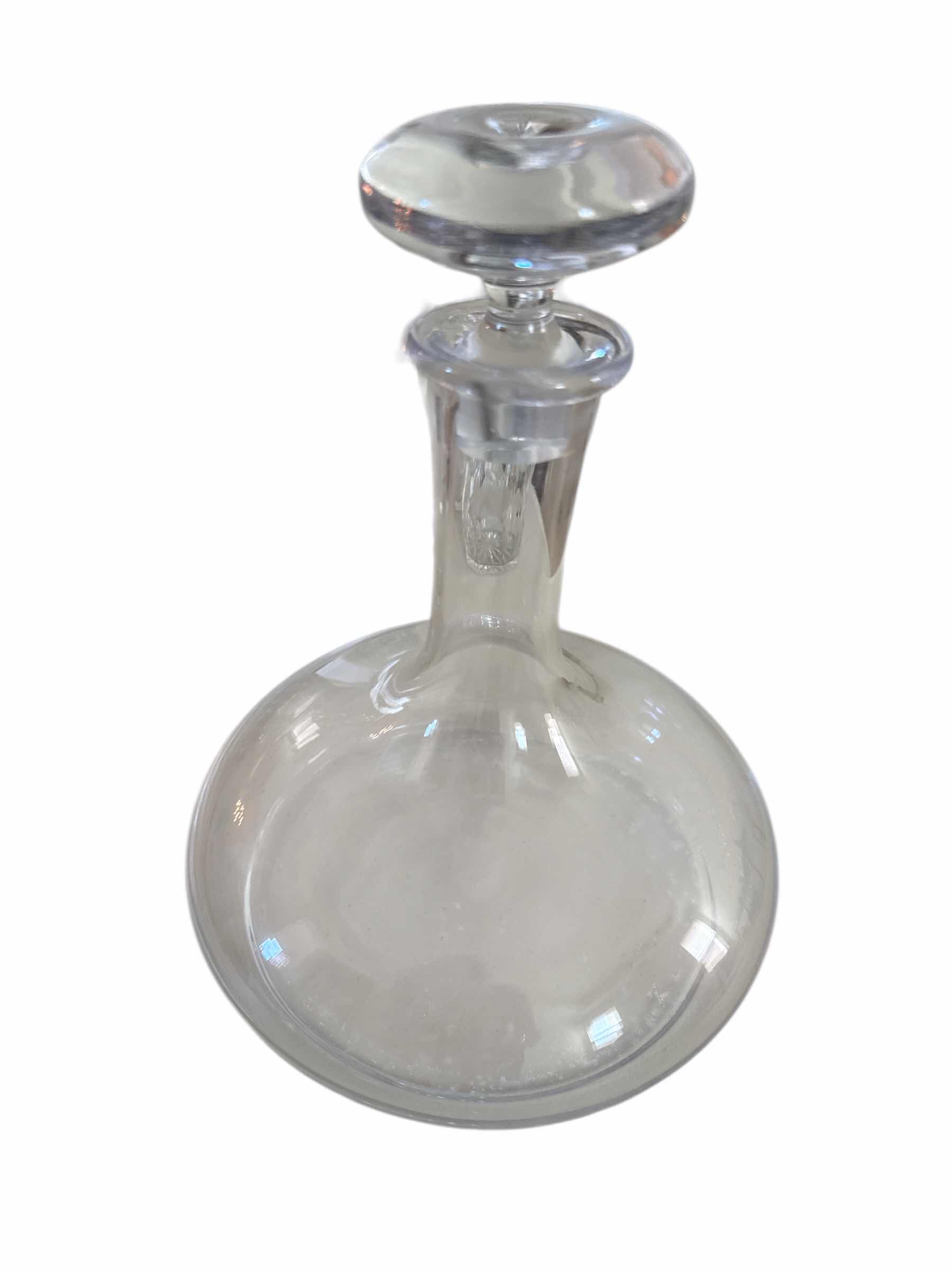 Photo 1 of 5 CRYSTAL AND GLASS DECANTERS