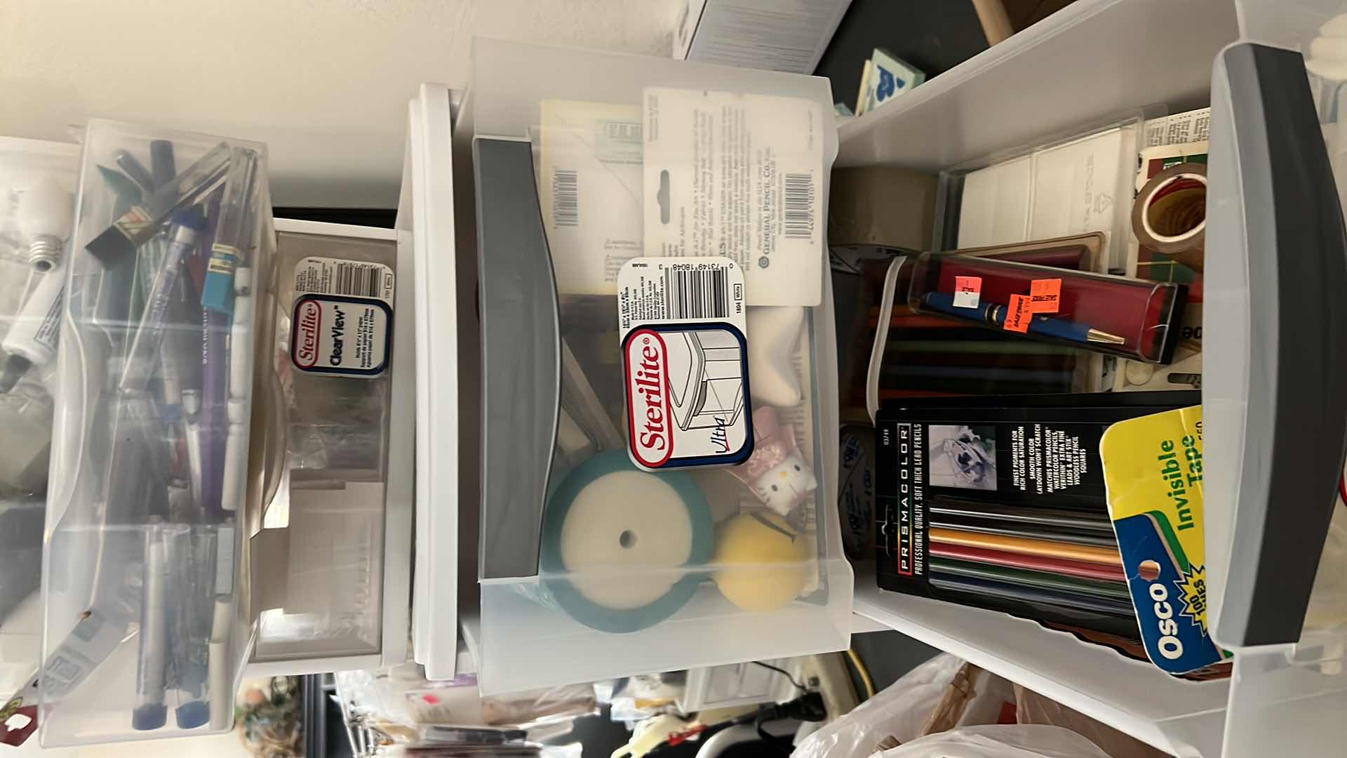 Photo 1 of 2 - ORGANIZERS AND CONTENTS: OFFICE SUPPLIES