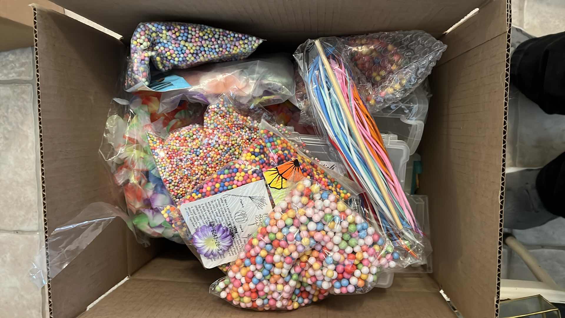 Photo 1 of BEADS, TIKE LEIS, DOLL MAKING SUPPLIES