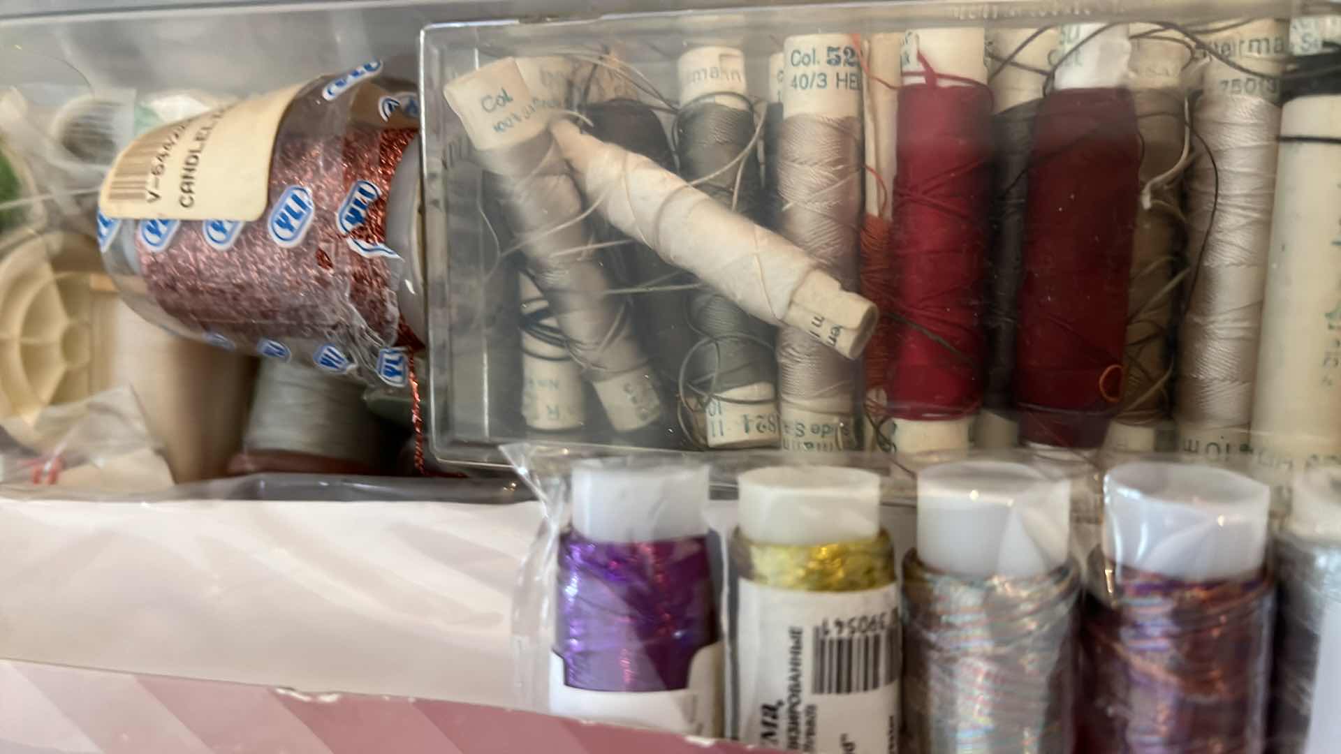 Photo 1 of BOX OF THREAD