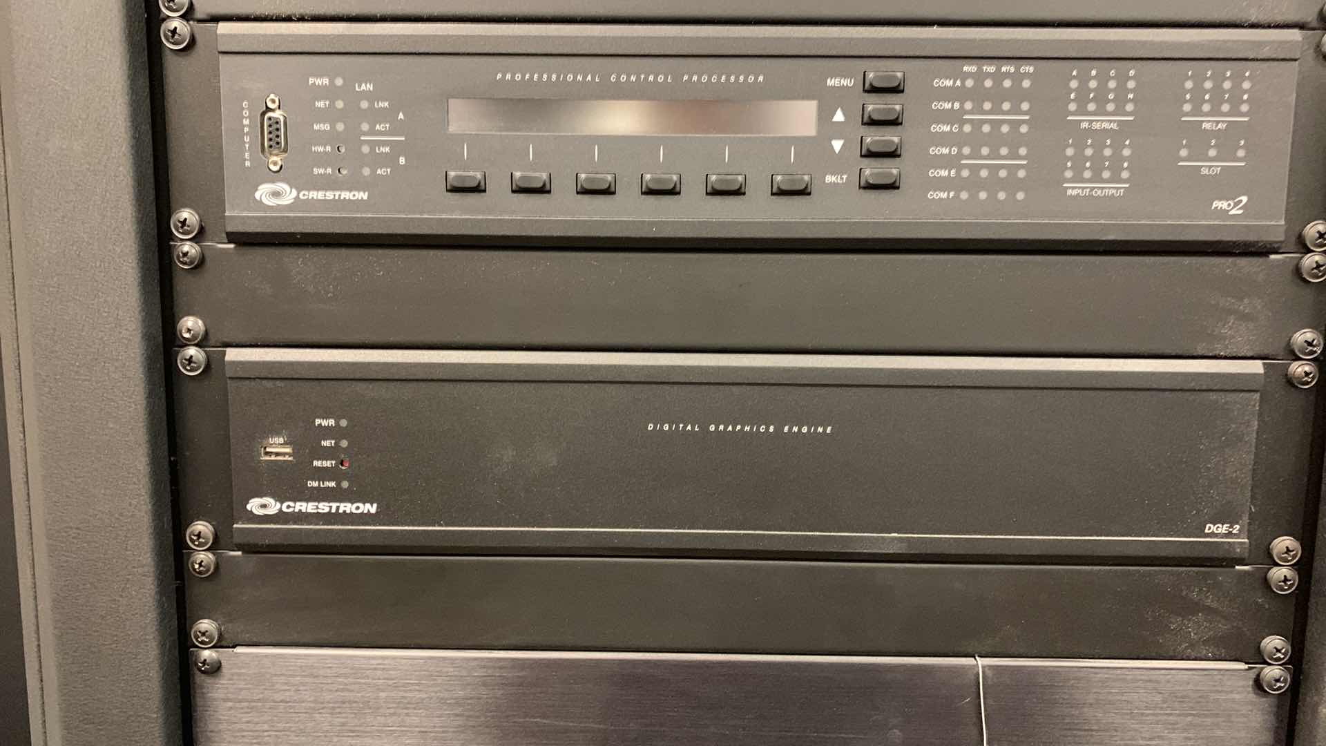Photo 6 of CRESTRON MULTI UNIT VIDEO MULTIMEDIA SYSTEM IN RACK