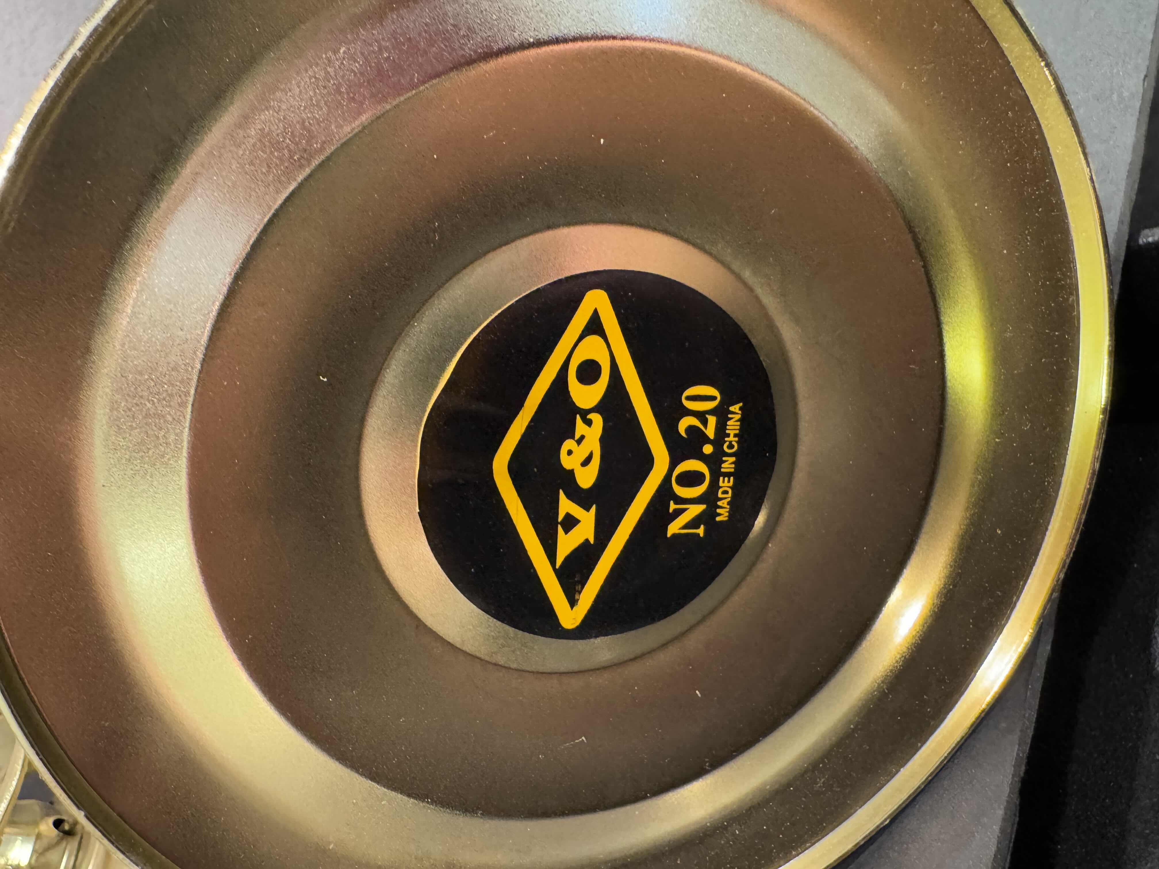 Photo 1 of 2- GOLD COLORED  KEROSENE LANTERNS