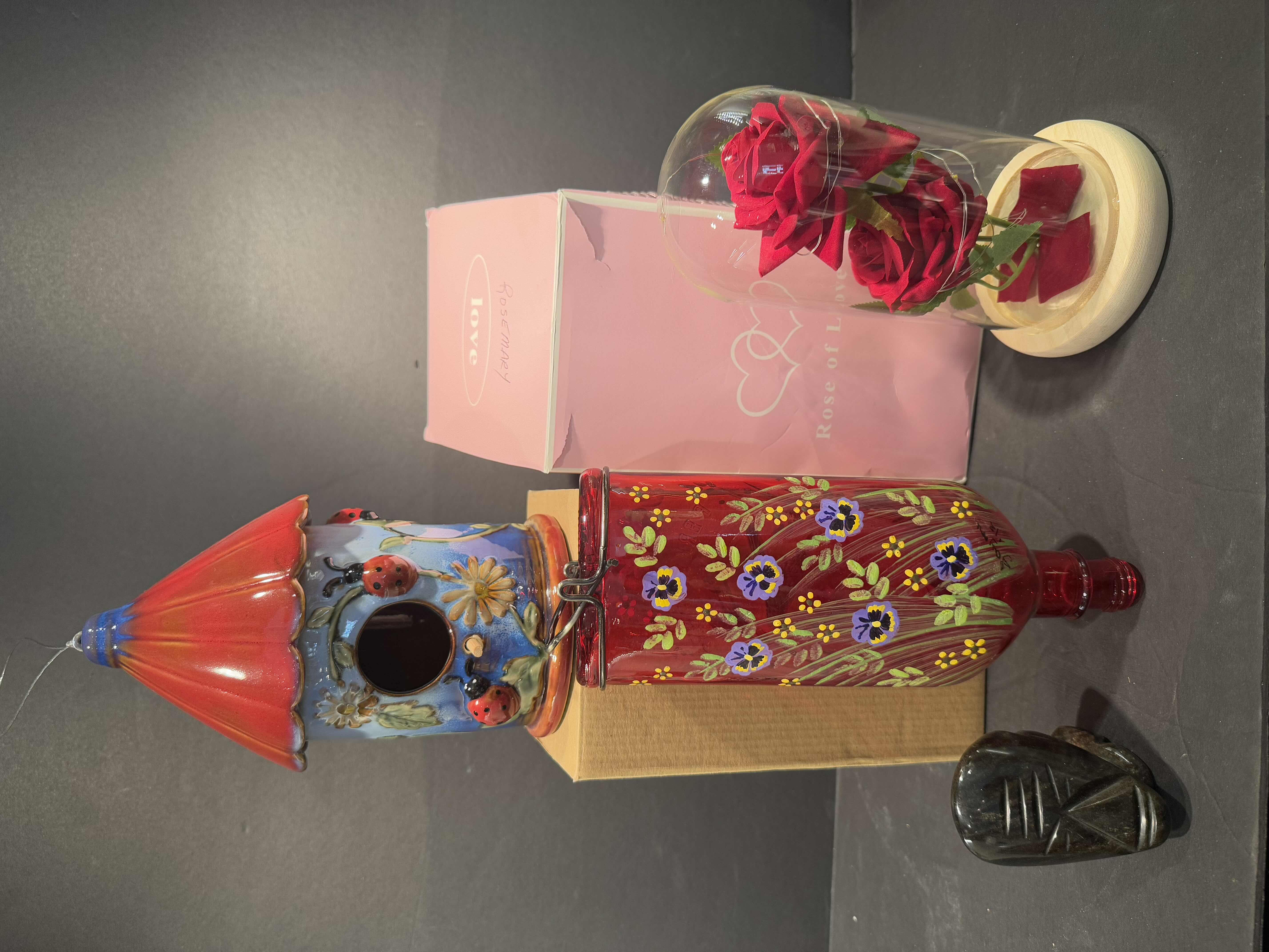 Photo 1 of 4-ASSORTED INDOOR/OUTDOOR HOME DECOR ITEMS 