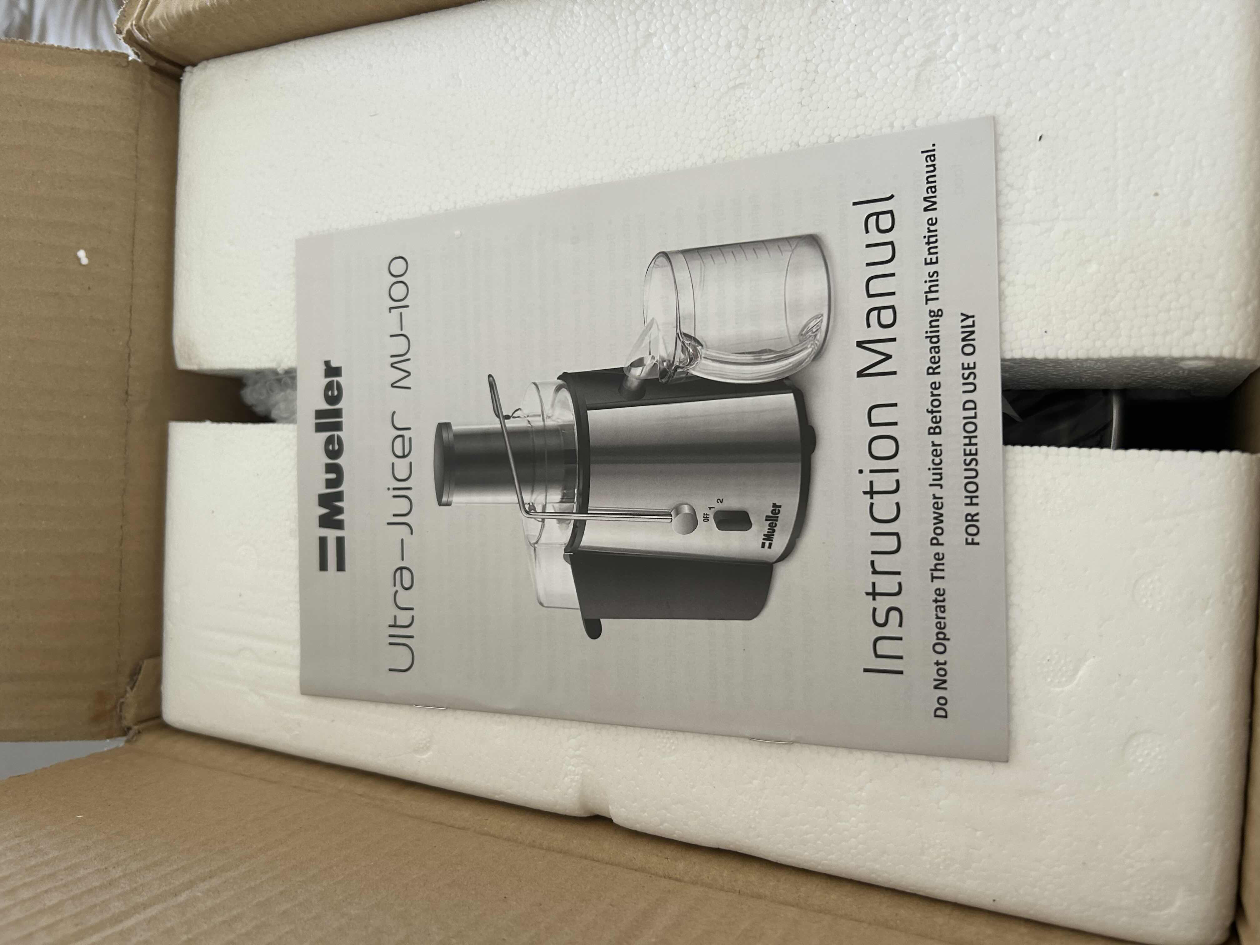 Photo 1 of BRAND NEW-MUELLER ULTRA JUICER MU-100