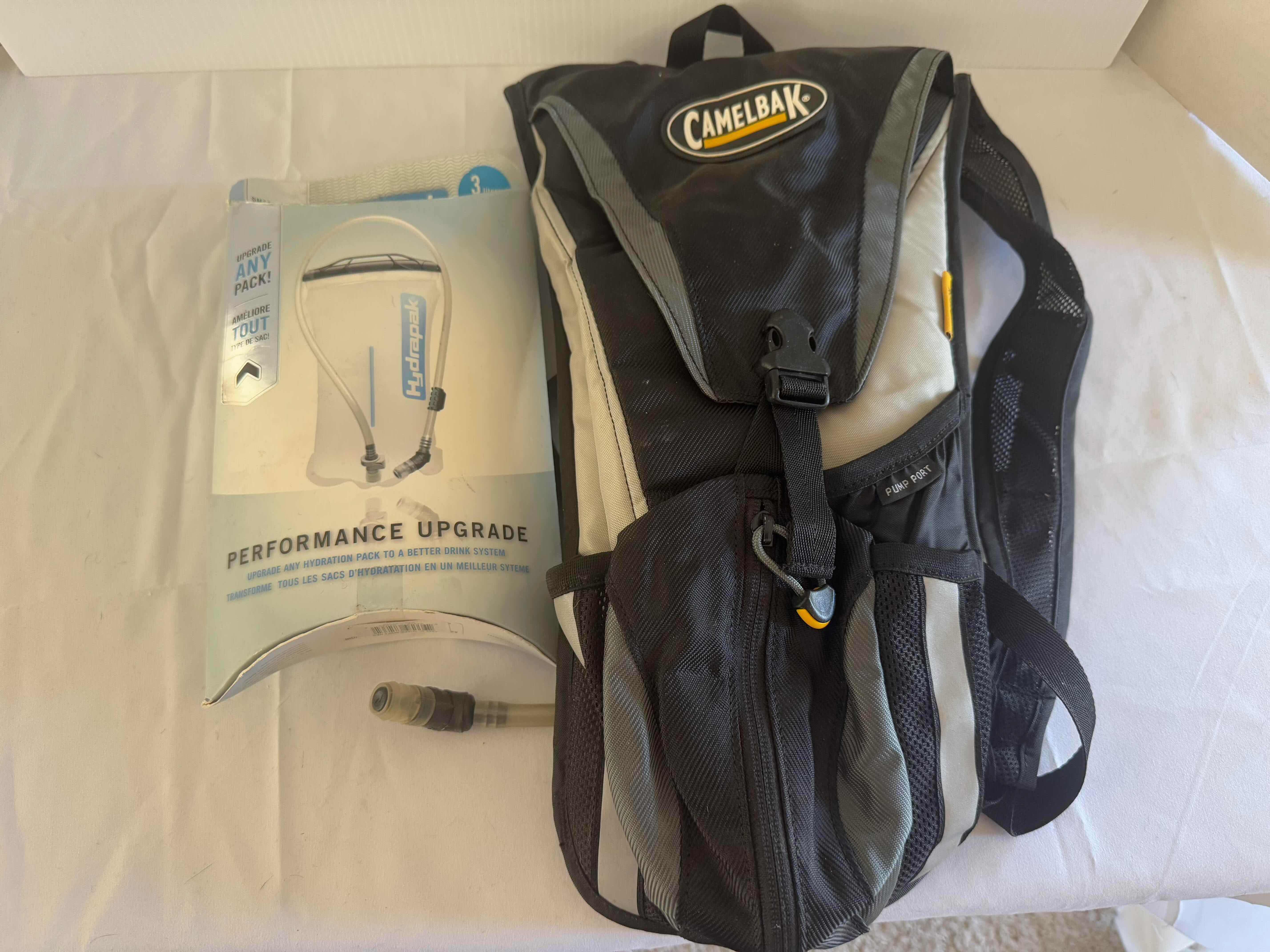 Photo 1 of CAMELBACK HIKING BACKPACK WITH BRAND NEW HYDRATION PACK, AND TUBES.