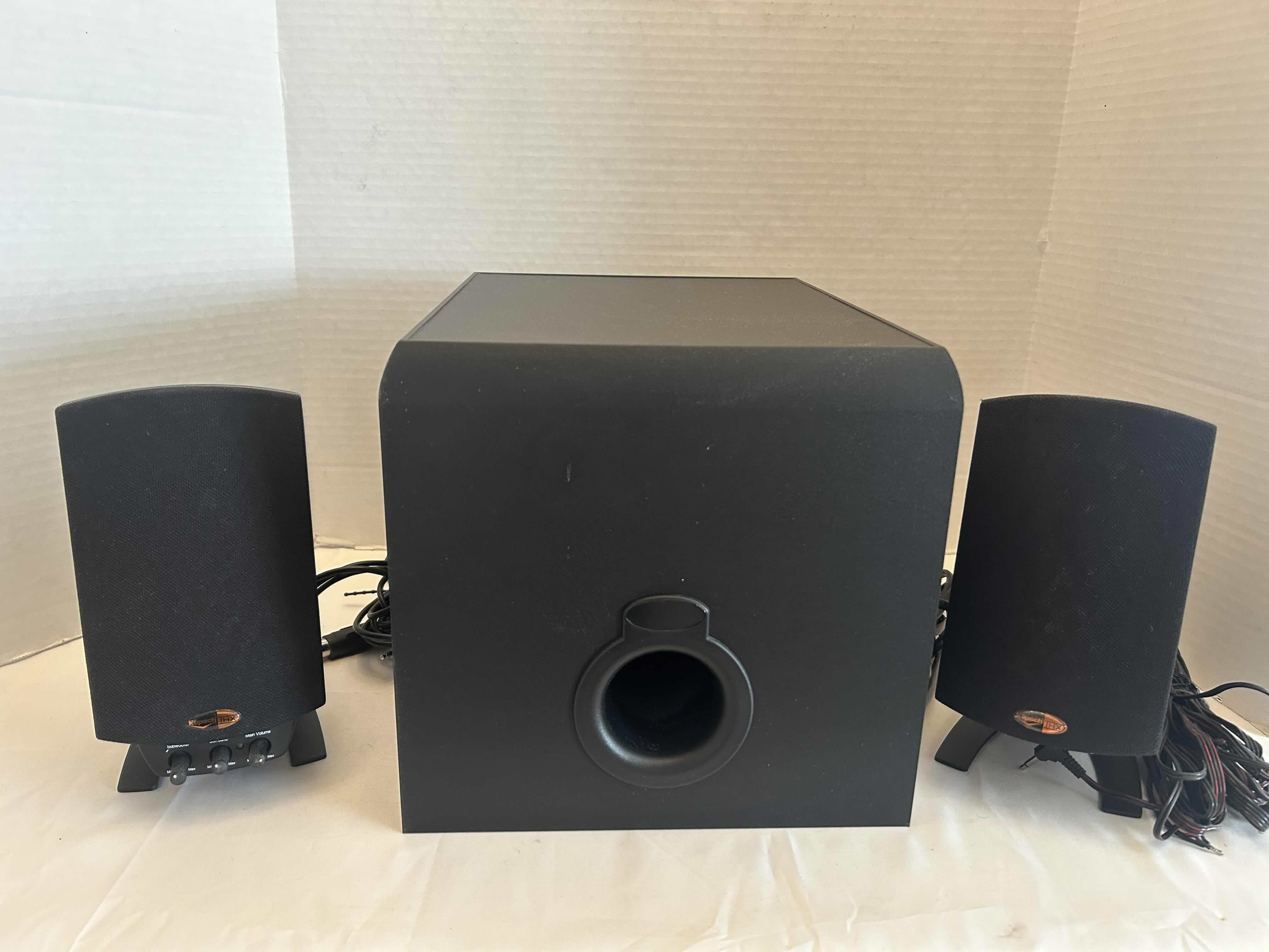 Photo 1 of 2 KLIPSCH SPEAKERS & SUB
