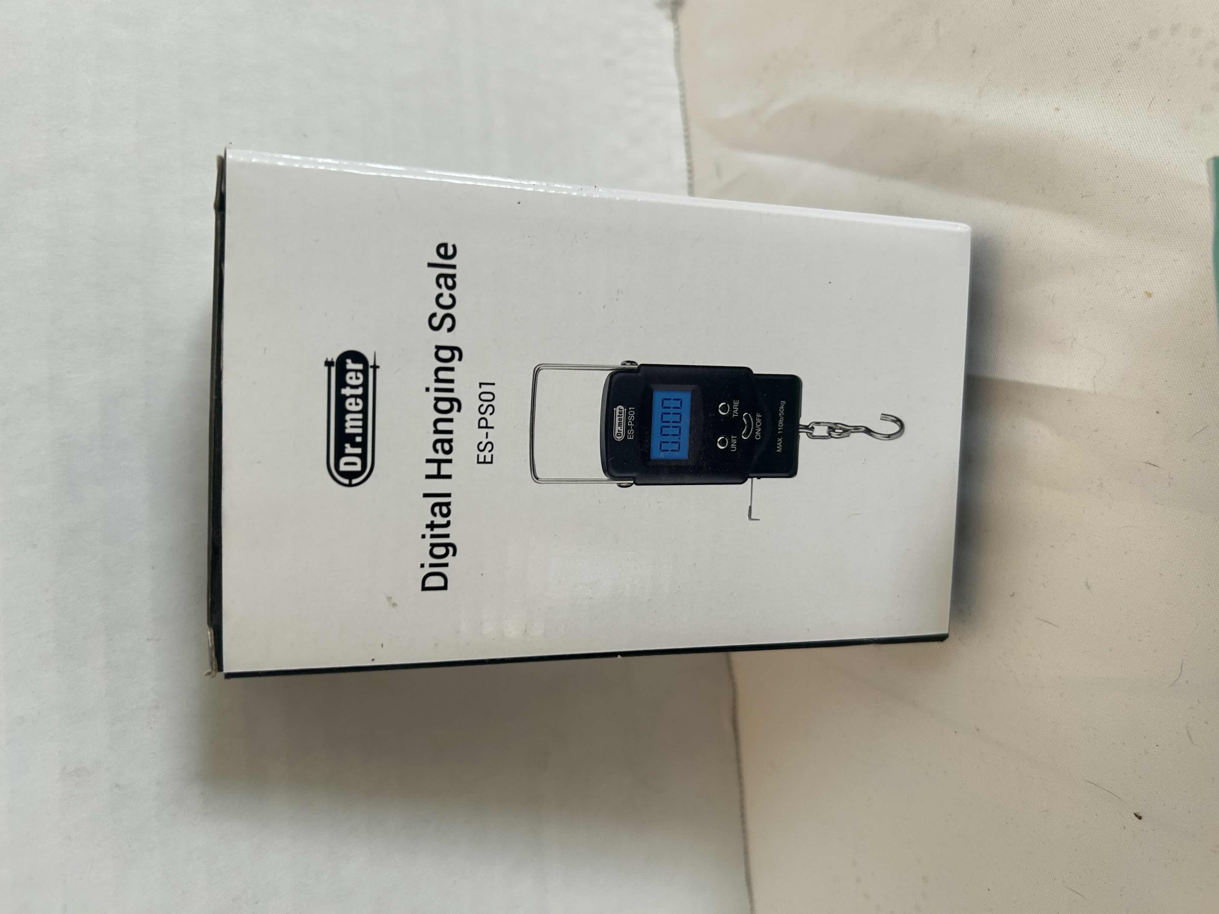 Photo 3 of 2- NEW IN BOX DIGITAL SCALES ONE HANGING AND ONE MINI SCALE.