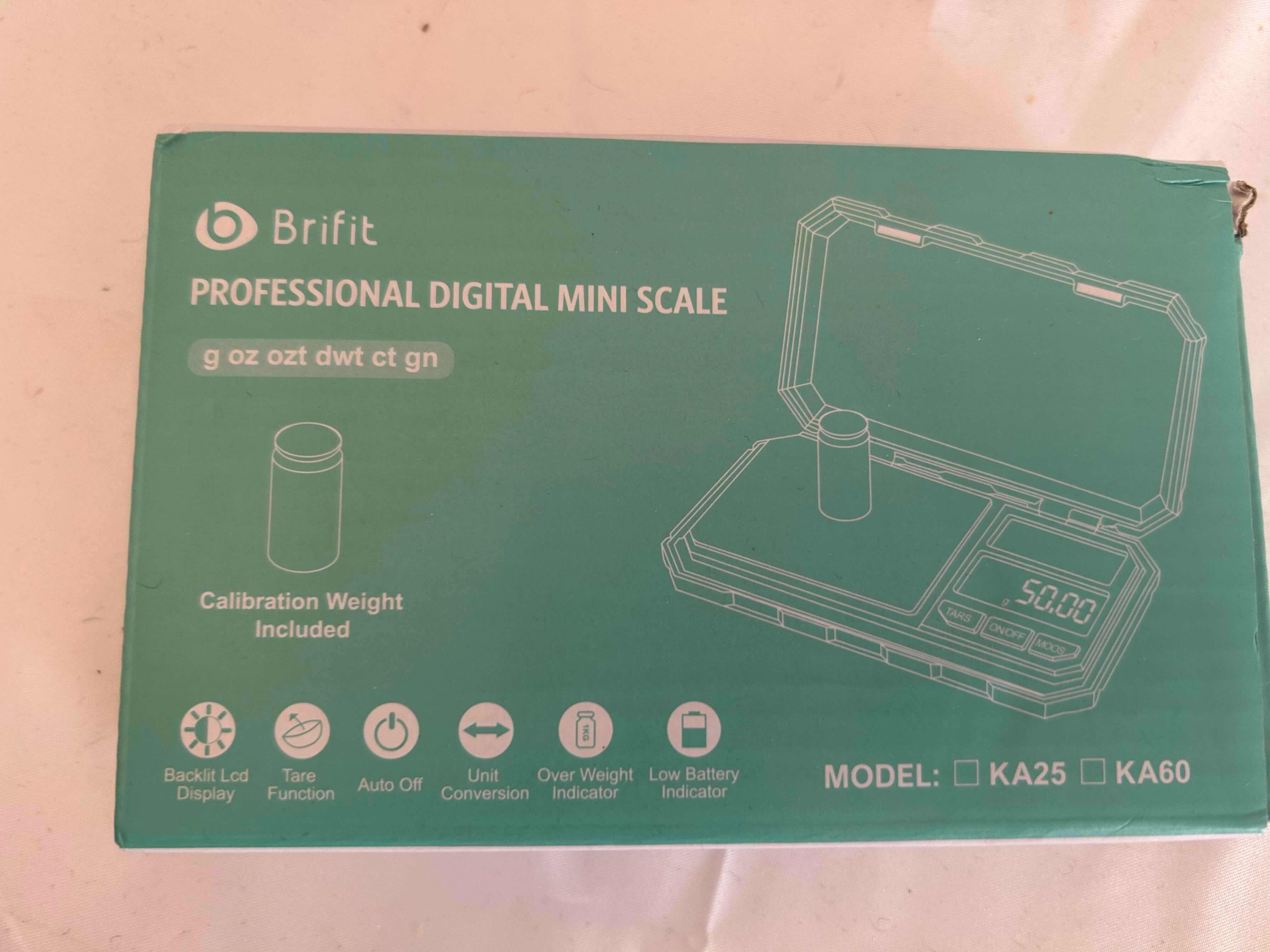 Photo 1 of 2- NEW IN BOX DIGITAL SCALES ONE HANGING AND ONE MINI SCALE.