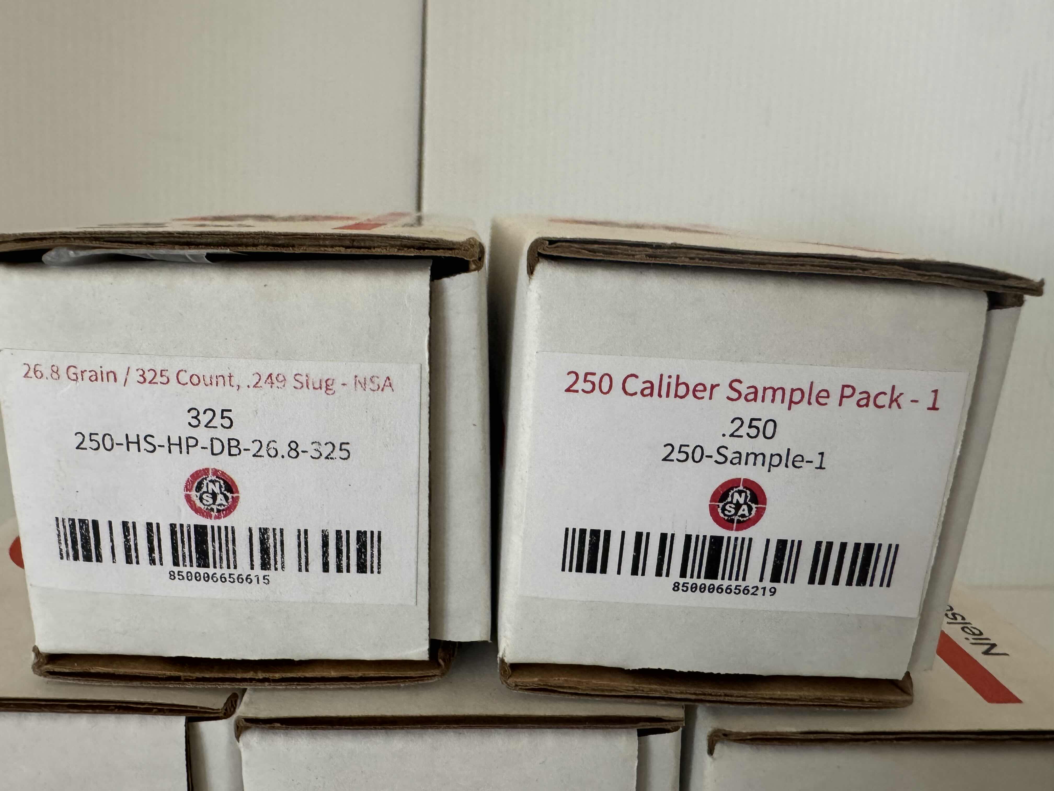 Photo 1 of 8 BOXES OF NIELSEN SPECIALTY AMMO