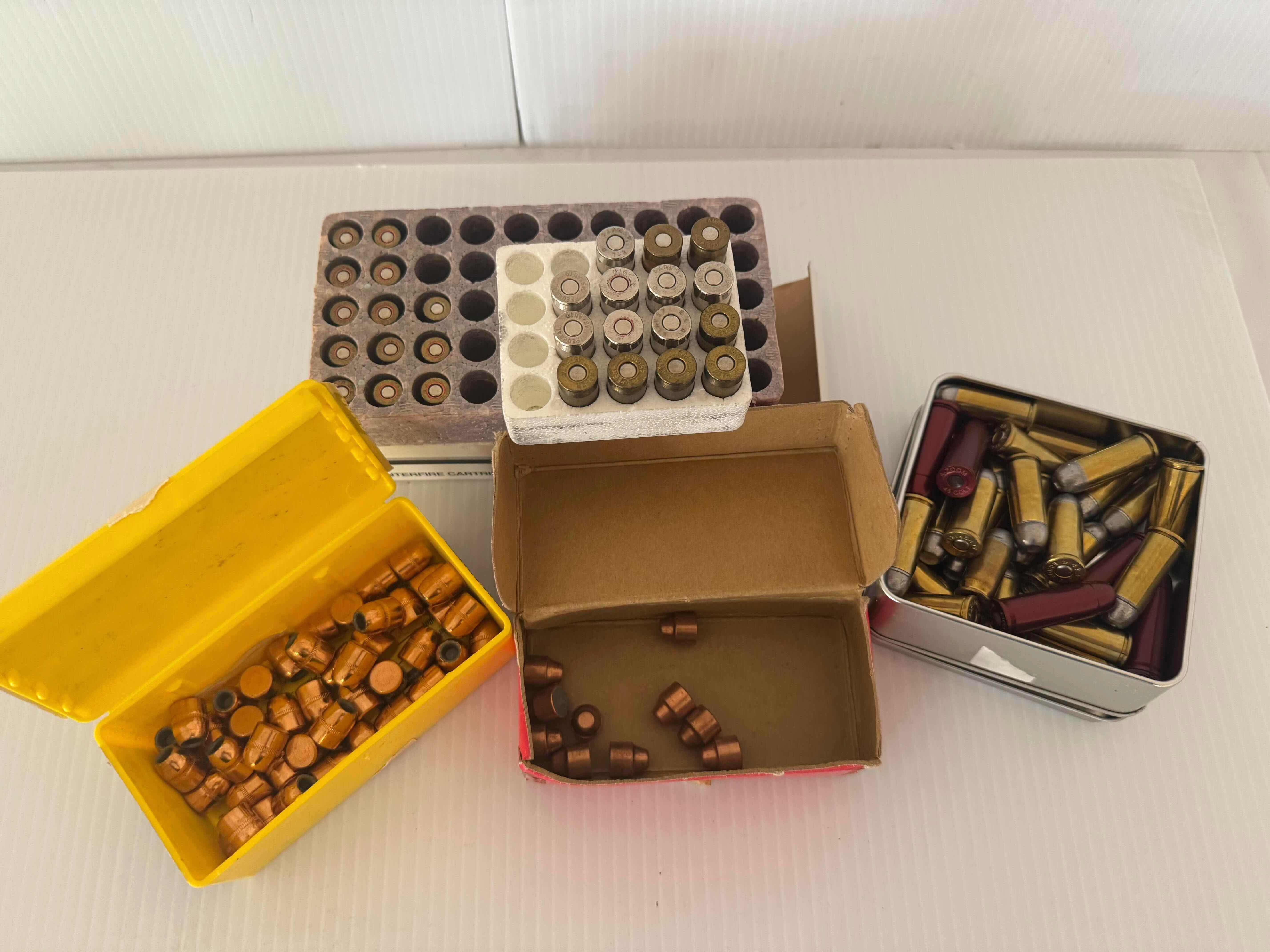 Photo 1 of ASSORTED .45 CALIBER BULLETS