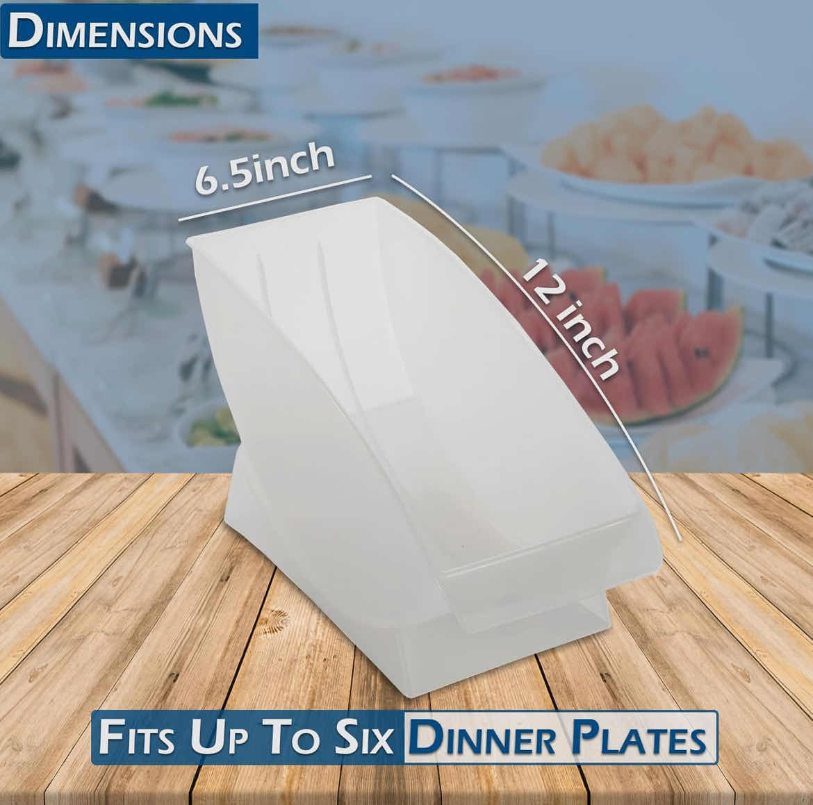 Photo 1 of BRAND NEW CASE OF HOME-X 11” PLATE ORGANIZER