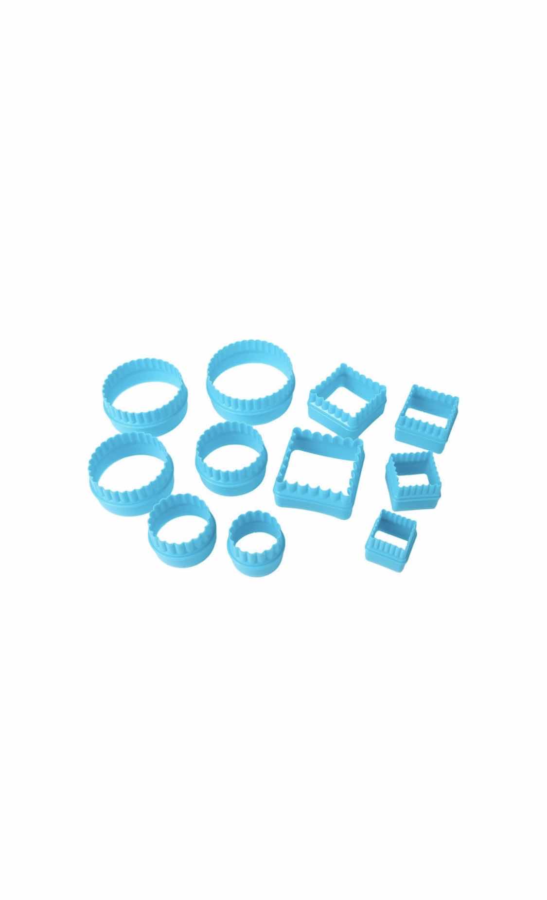 Photo 1 of BRAND NEW CASE OF HOME-X BISCUIT AND COOKIE CUTTERS BLUE