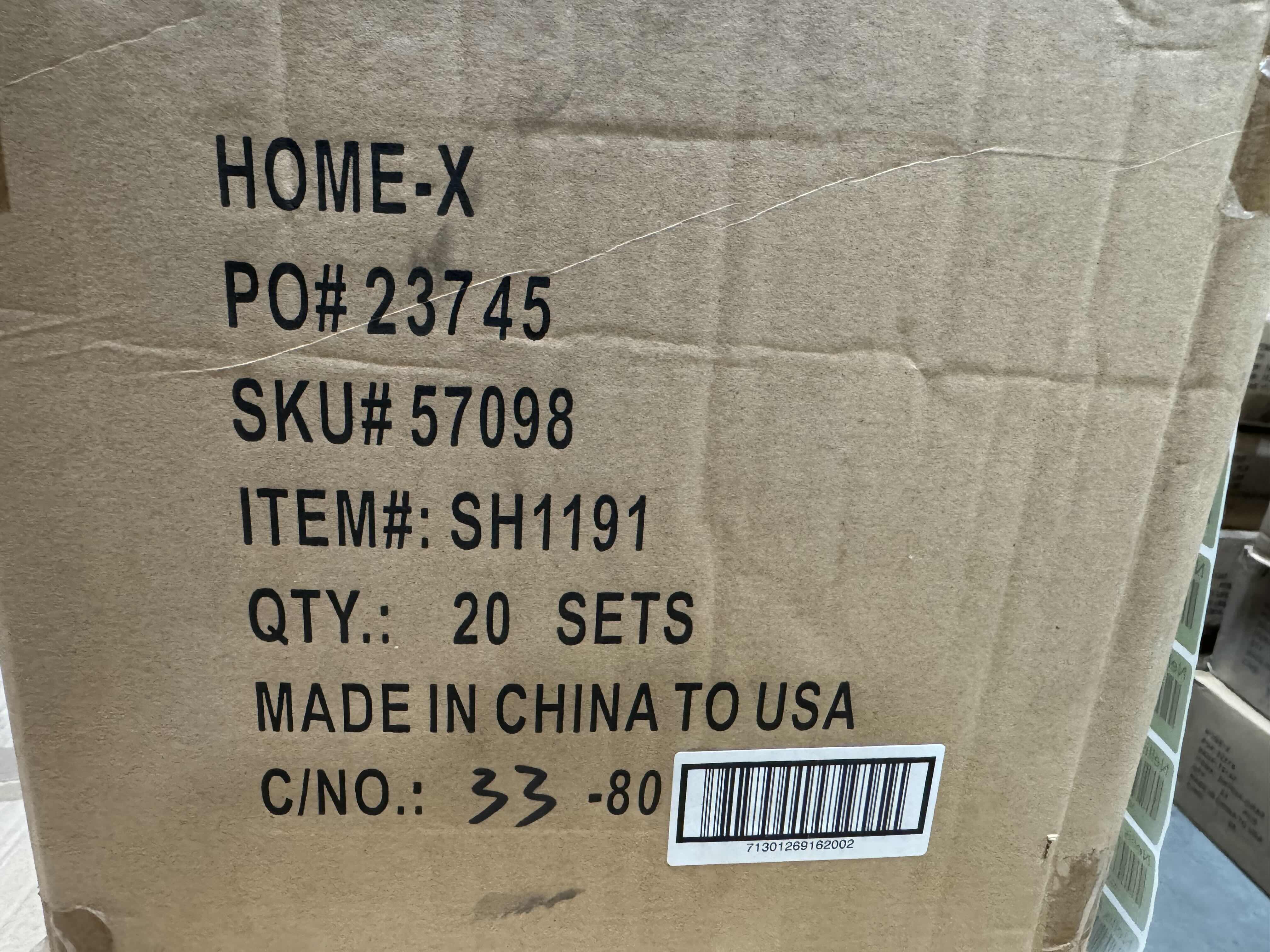 Photo 1 of BRAND NEW CASE OF HOME-X PLAYING CARD HOLDER – SET OF 2