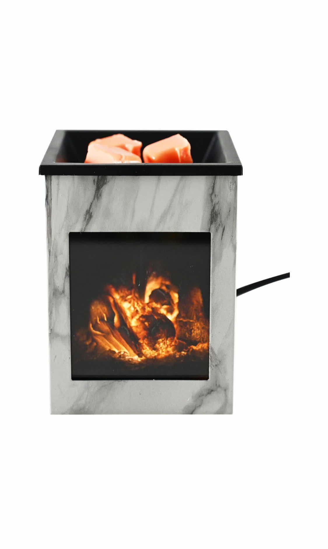 Photo 1 of BRAND NEW CASE OF HOME-X GLOWING FIRE PLACE WAX WARMER ELECTRIC PLUG IN, MARBLE