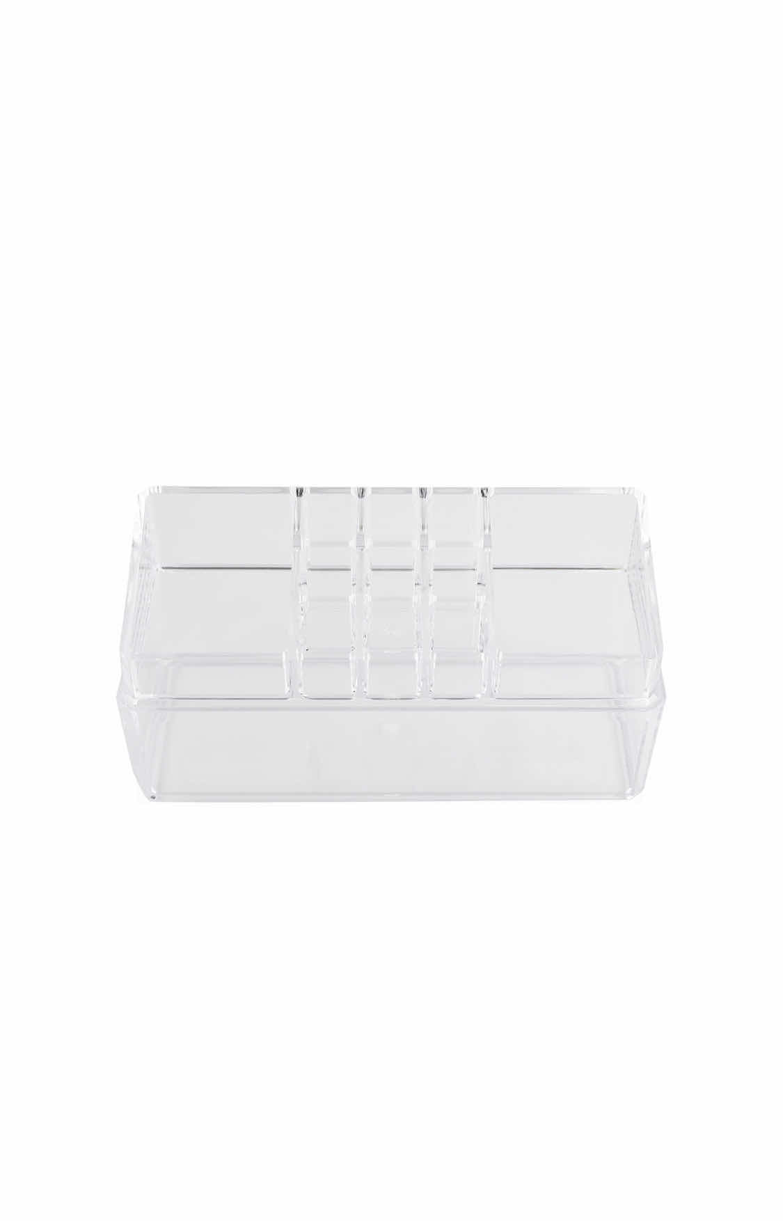 Photo 1 of BRAND NEW CASE OF COSMETIC ORGANIZER , ACRYLIC, CLEAR