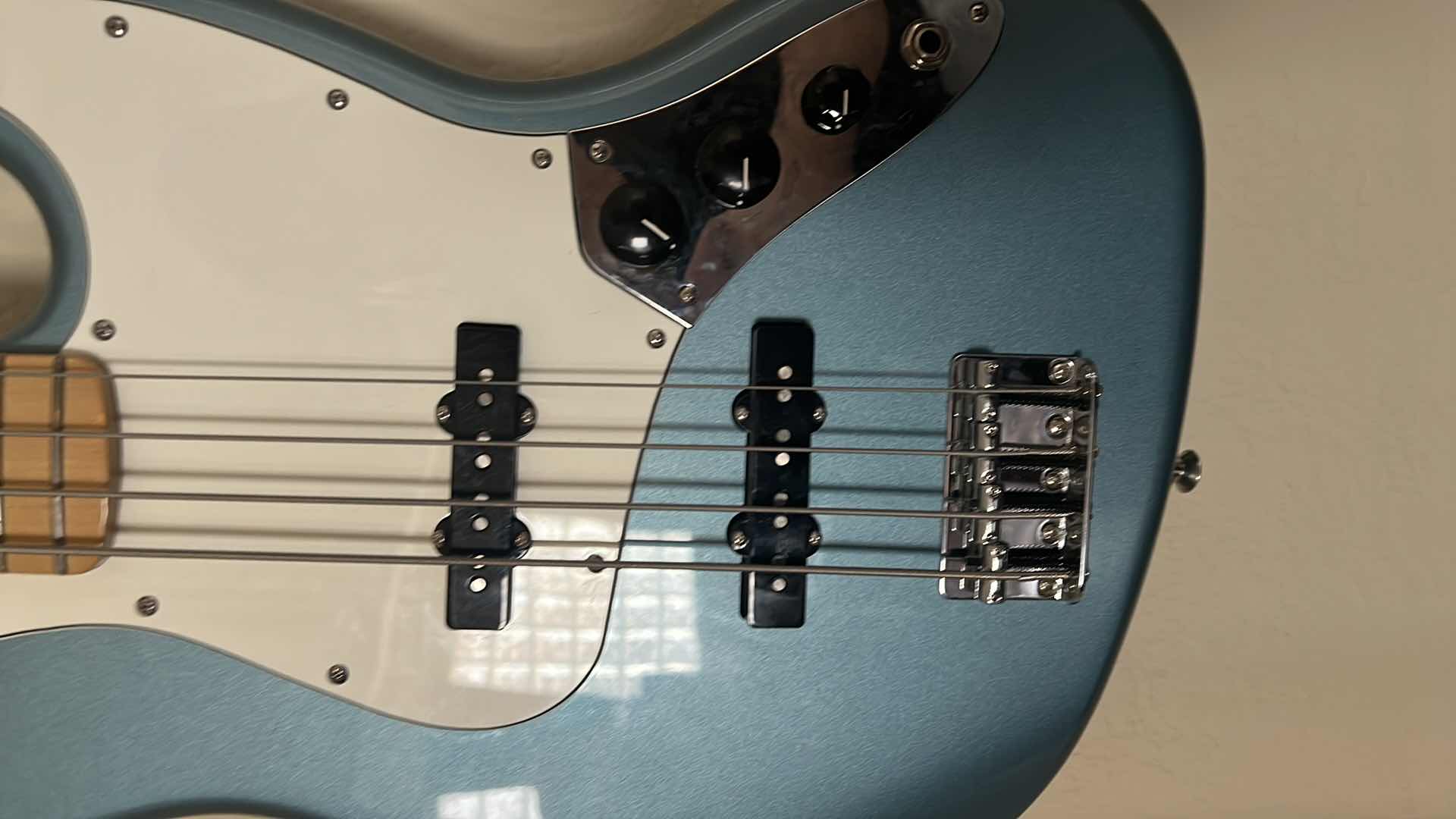 Photo 1 of FENDER JAZZ BASS GUITAR BLUE