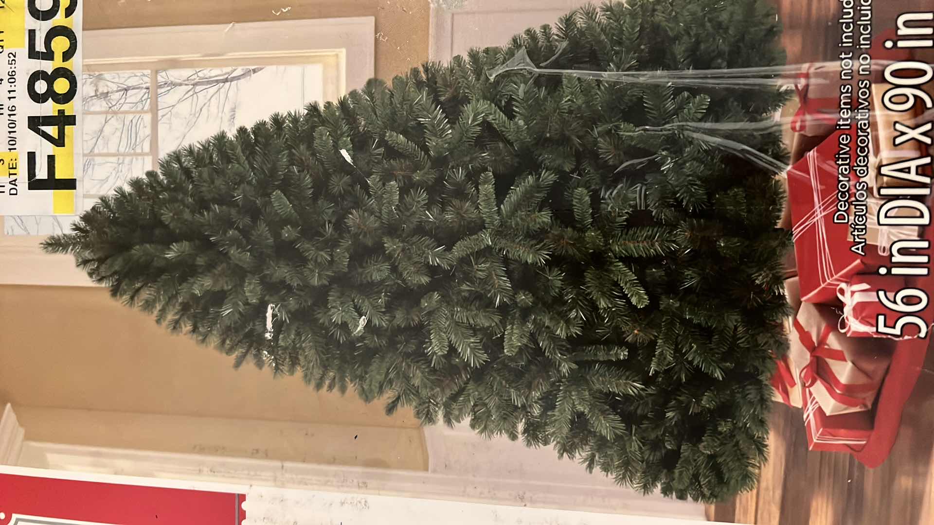 Photo 1 of 7.5”  DONNER FIR CHRISTMAS TREE. ARTIFICIAL 