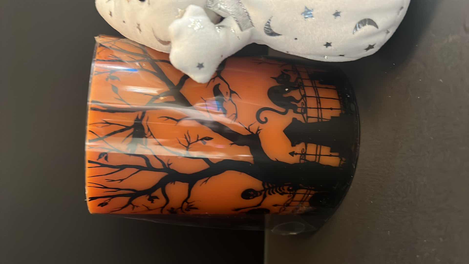 Photo 2 of HALLOWEEN DECOR, CANDLE HOLDER AND GHOSTS