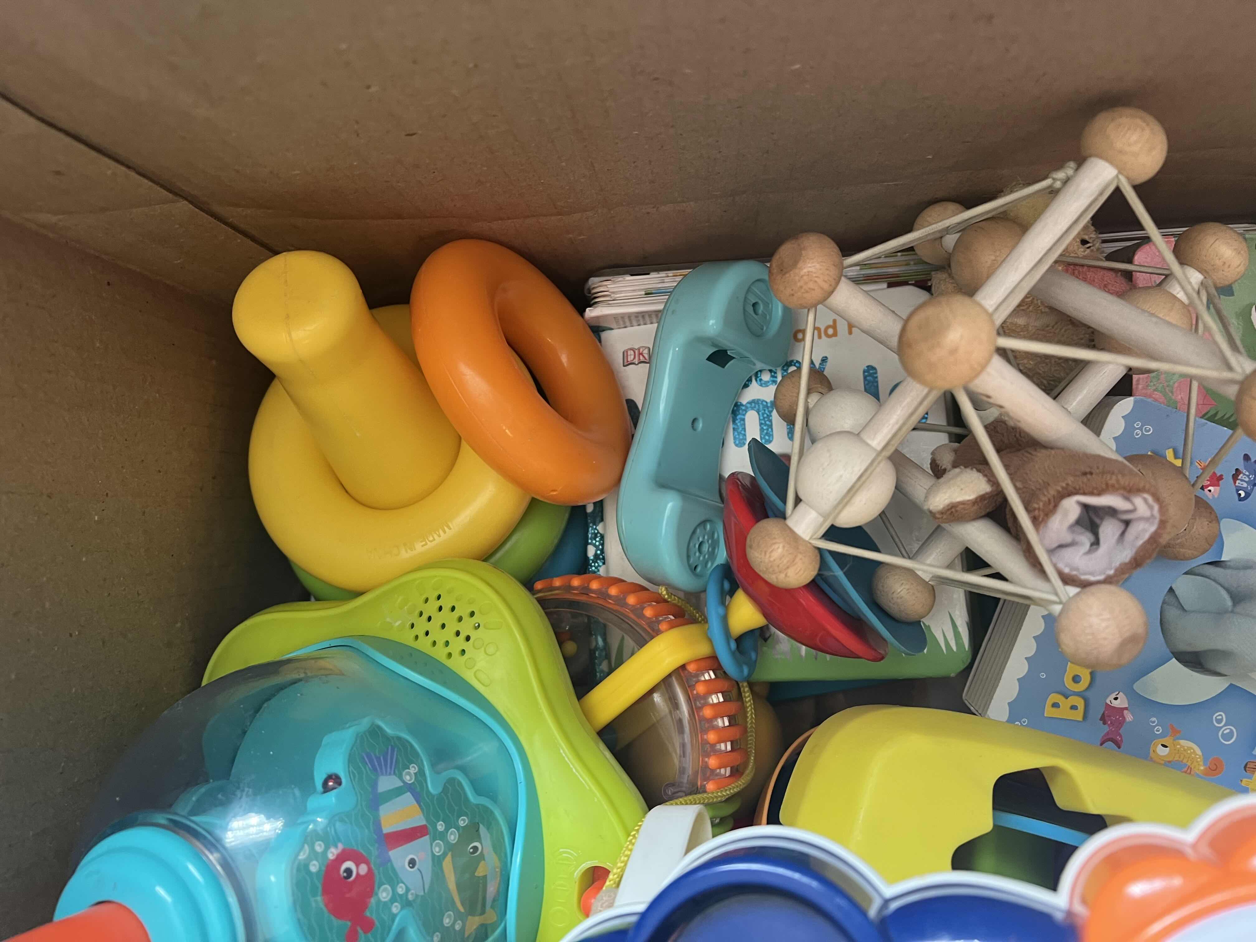 Photo 1 of ASSORTED KIDS TOYS. CONTENTS OF BOX